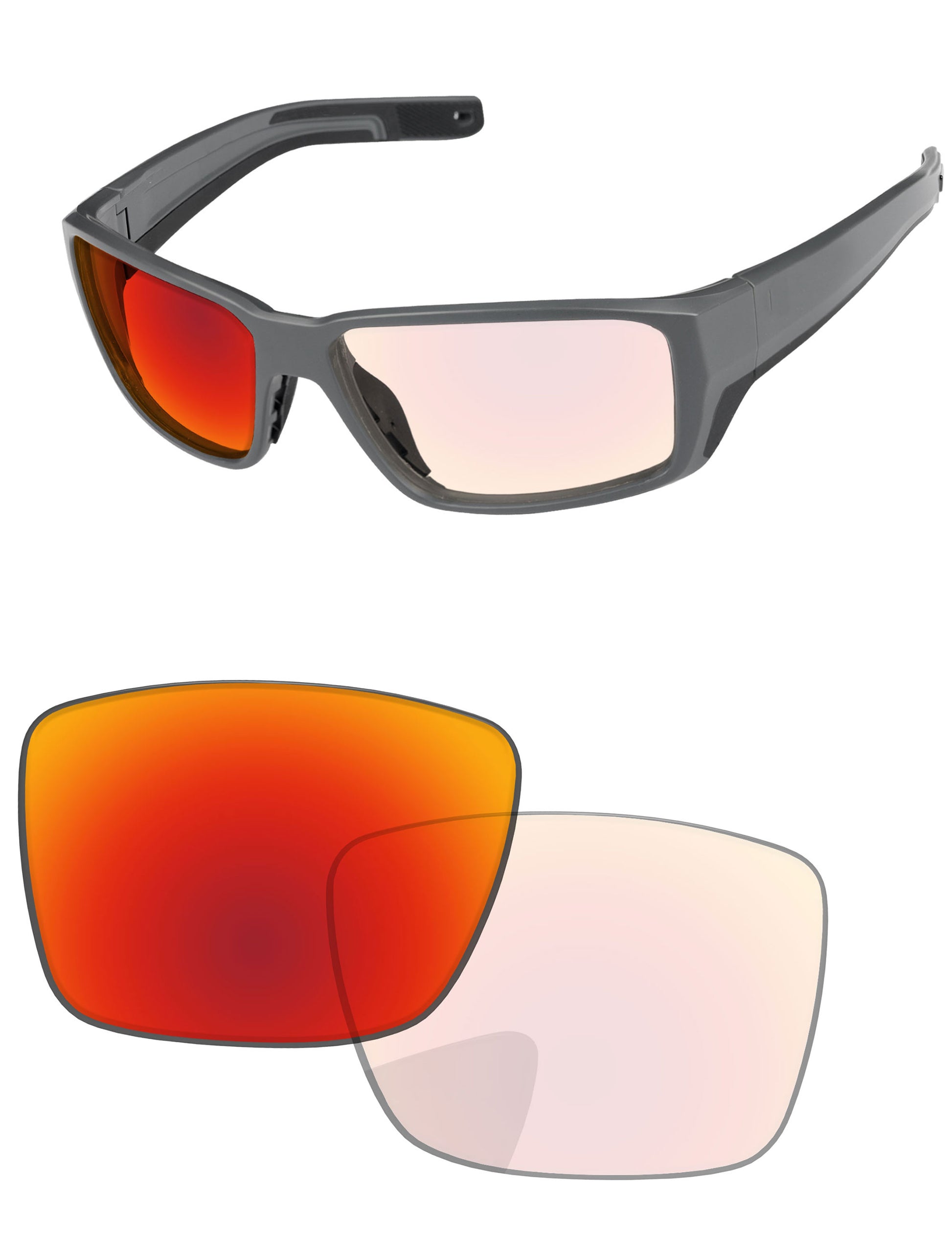 Adapt Red Shield Photochromic-Pro+