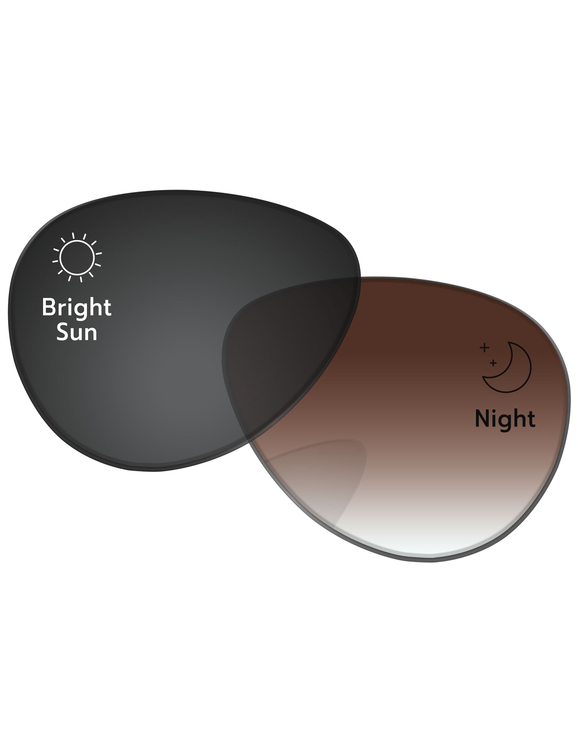 Brown Gradient Gray Photochromic-Standard