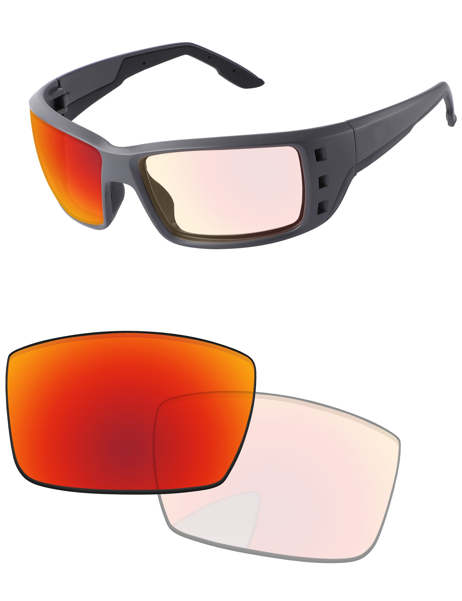 Eclipse Red Shield Photochromic-Pro+