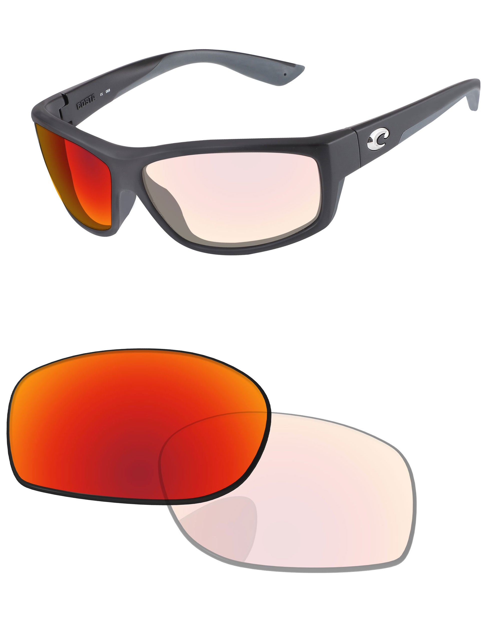 Adapt Red Shield Photochromic-Pro+