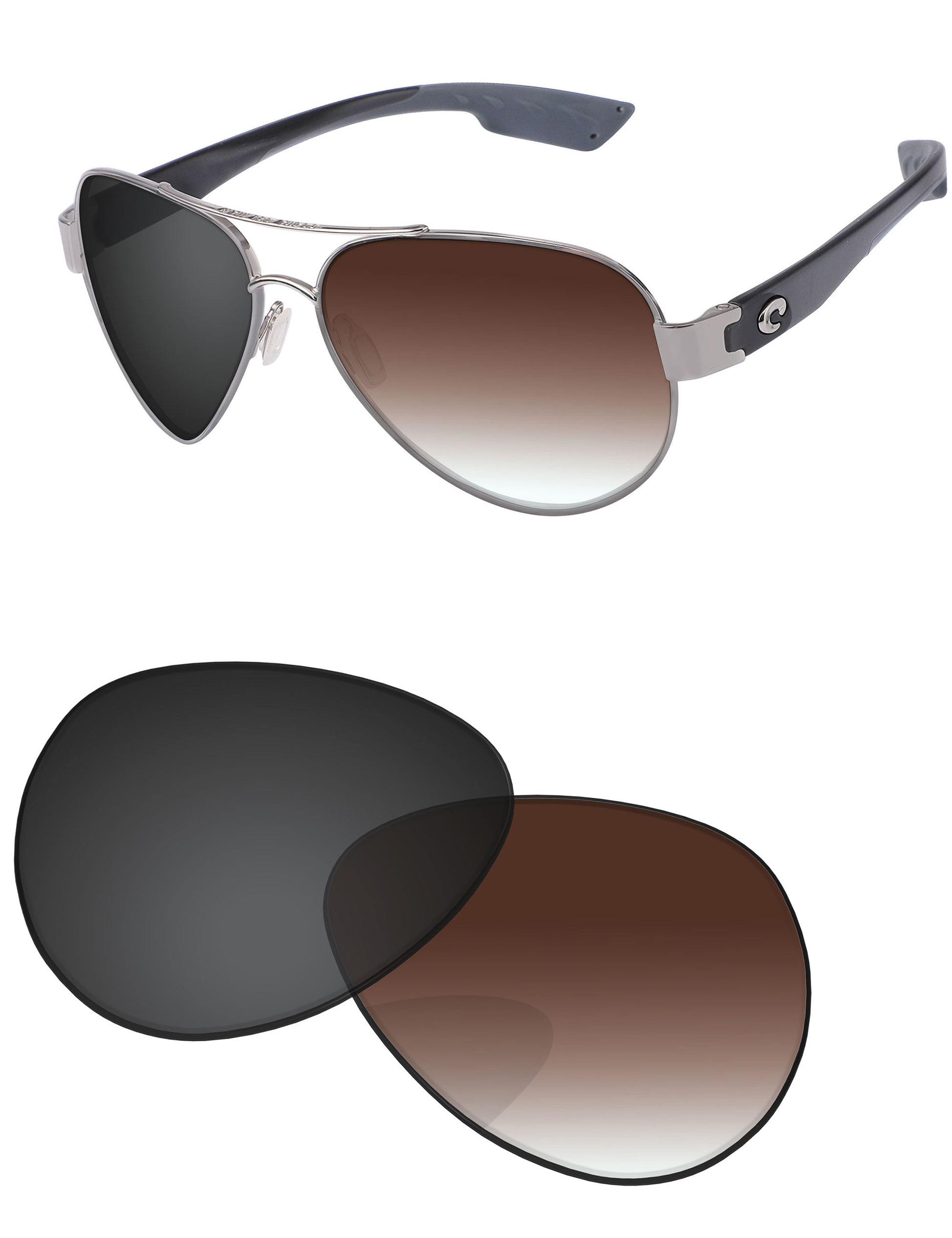 Brown Gradient Gray Photochromic-Standard