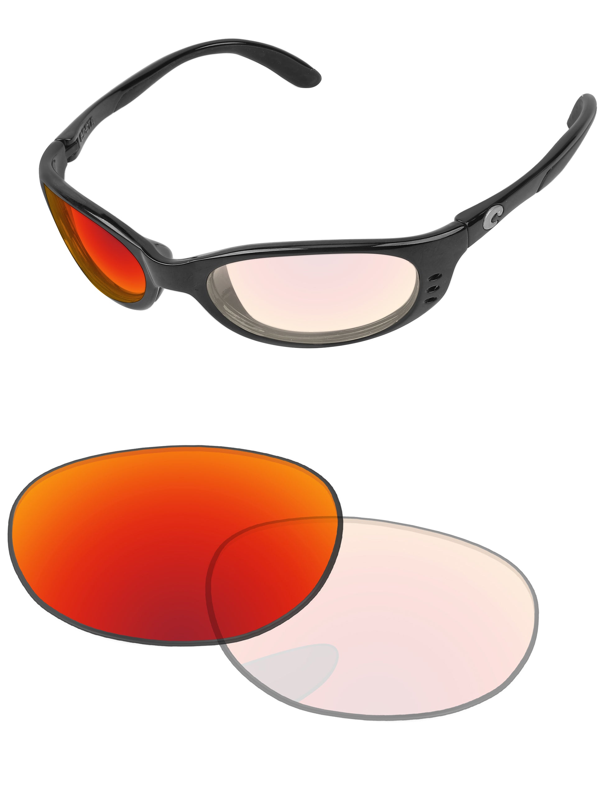 Adapt Red Shield Photochromic-Pro+