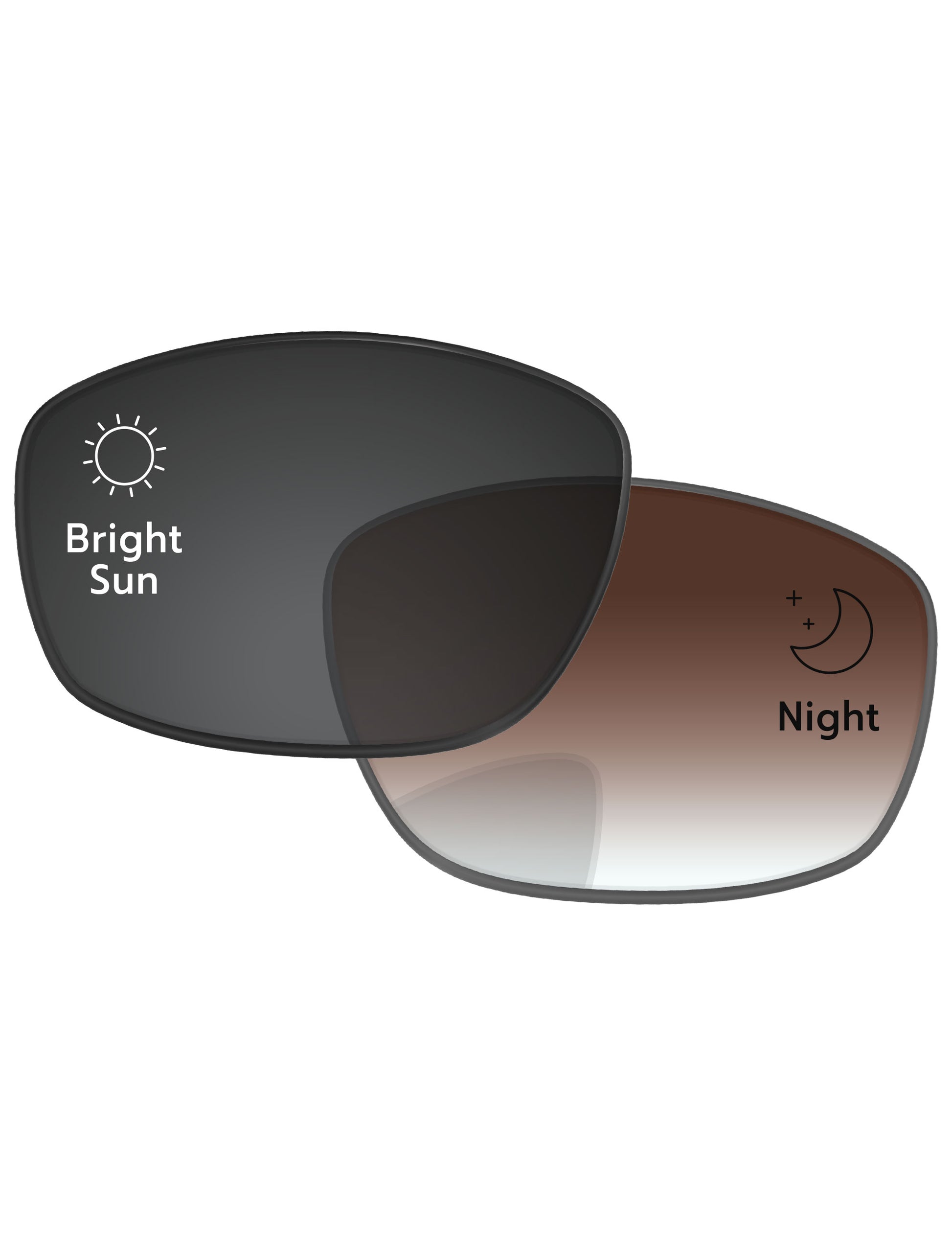 Brown Gradient Gray Photochromic-Standard