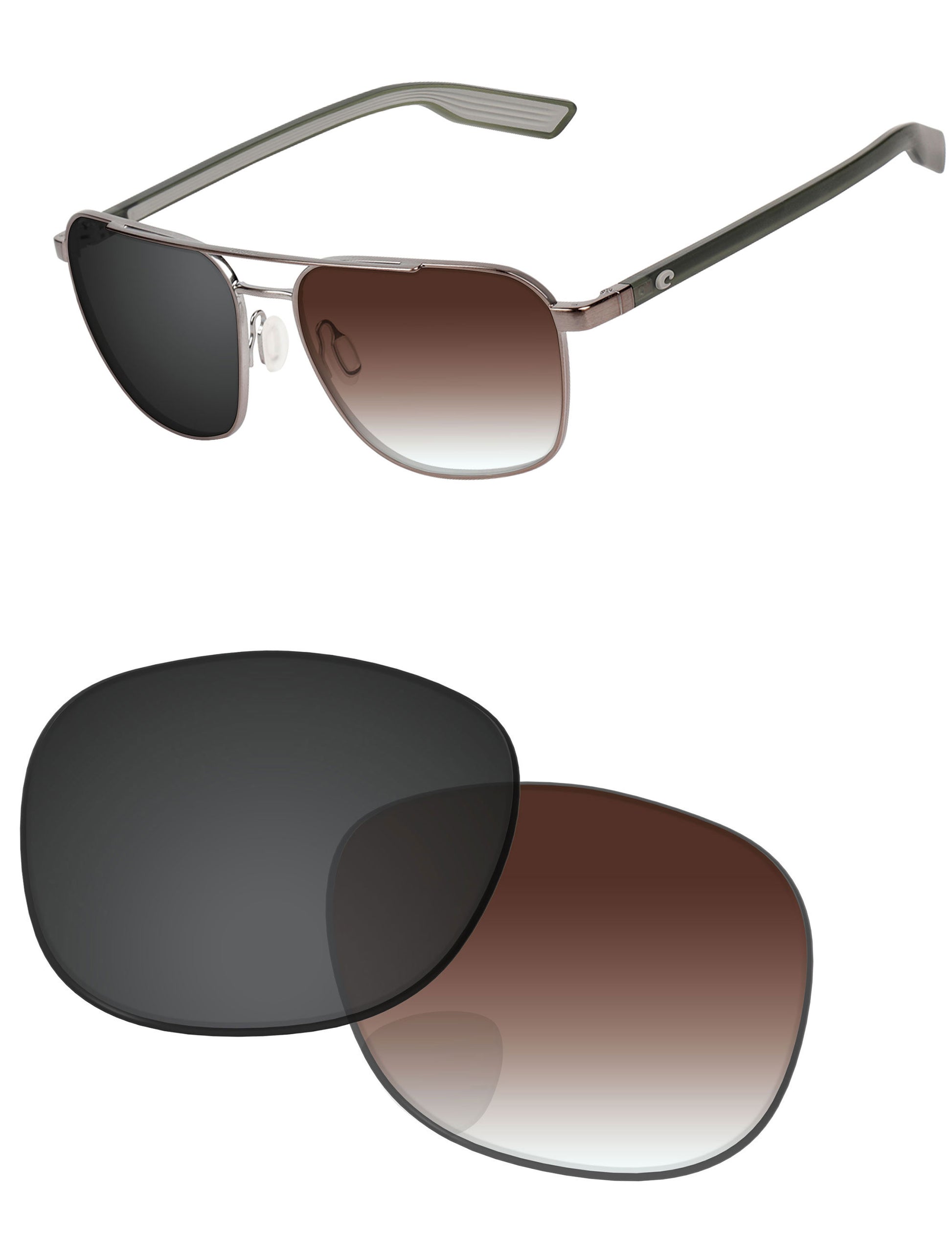 Brown Gradient Gray Photochromic-Standard