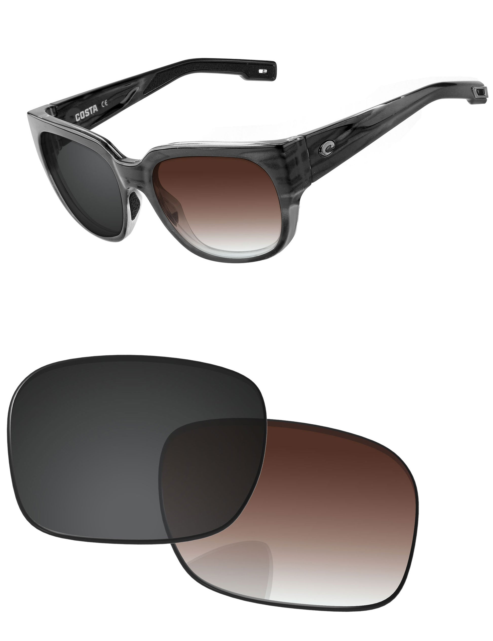 Brown Gradient Gray Photochromic-Standard
