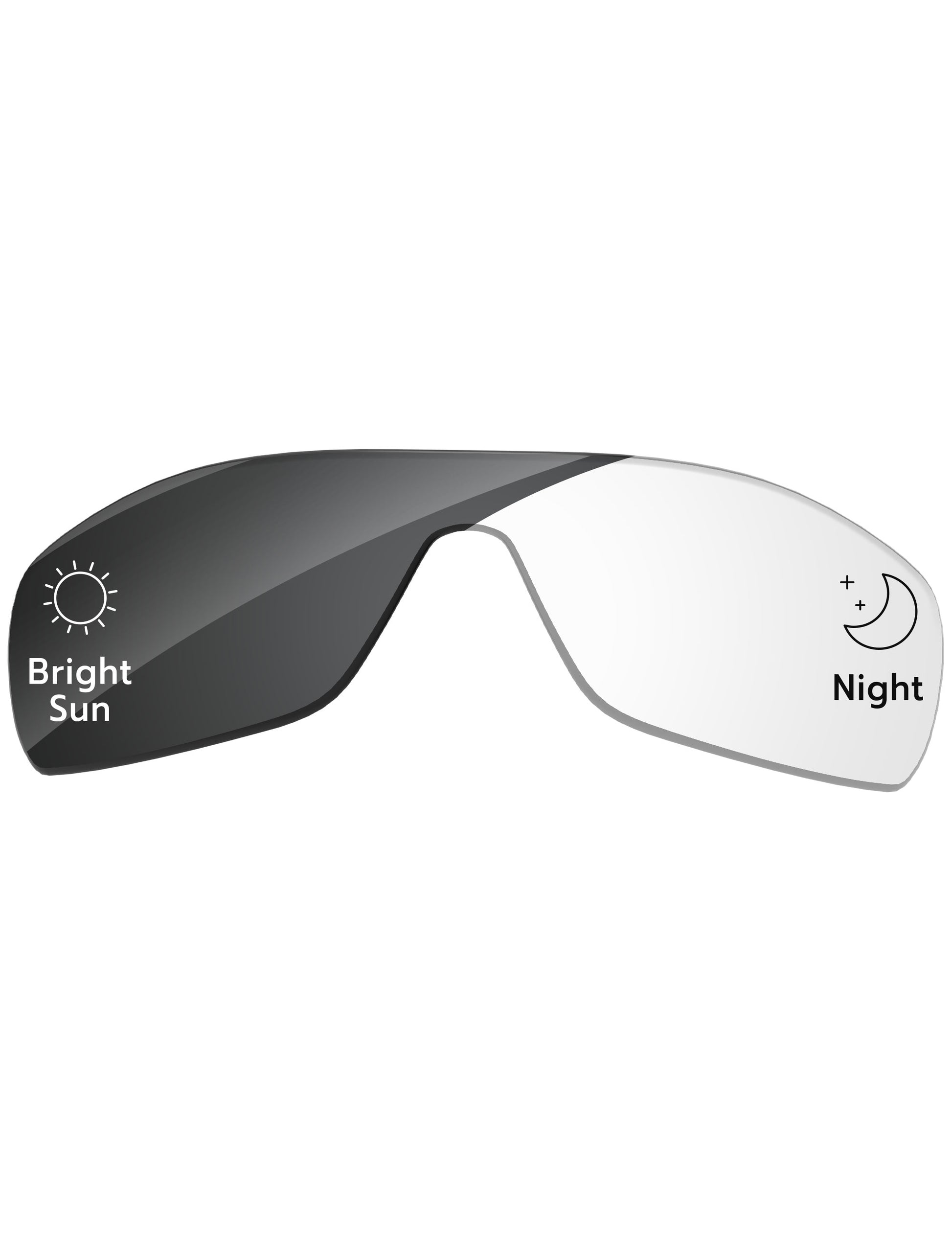 Eclipse Gray Photochromic Blue Light Blocking-Pro+