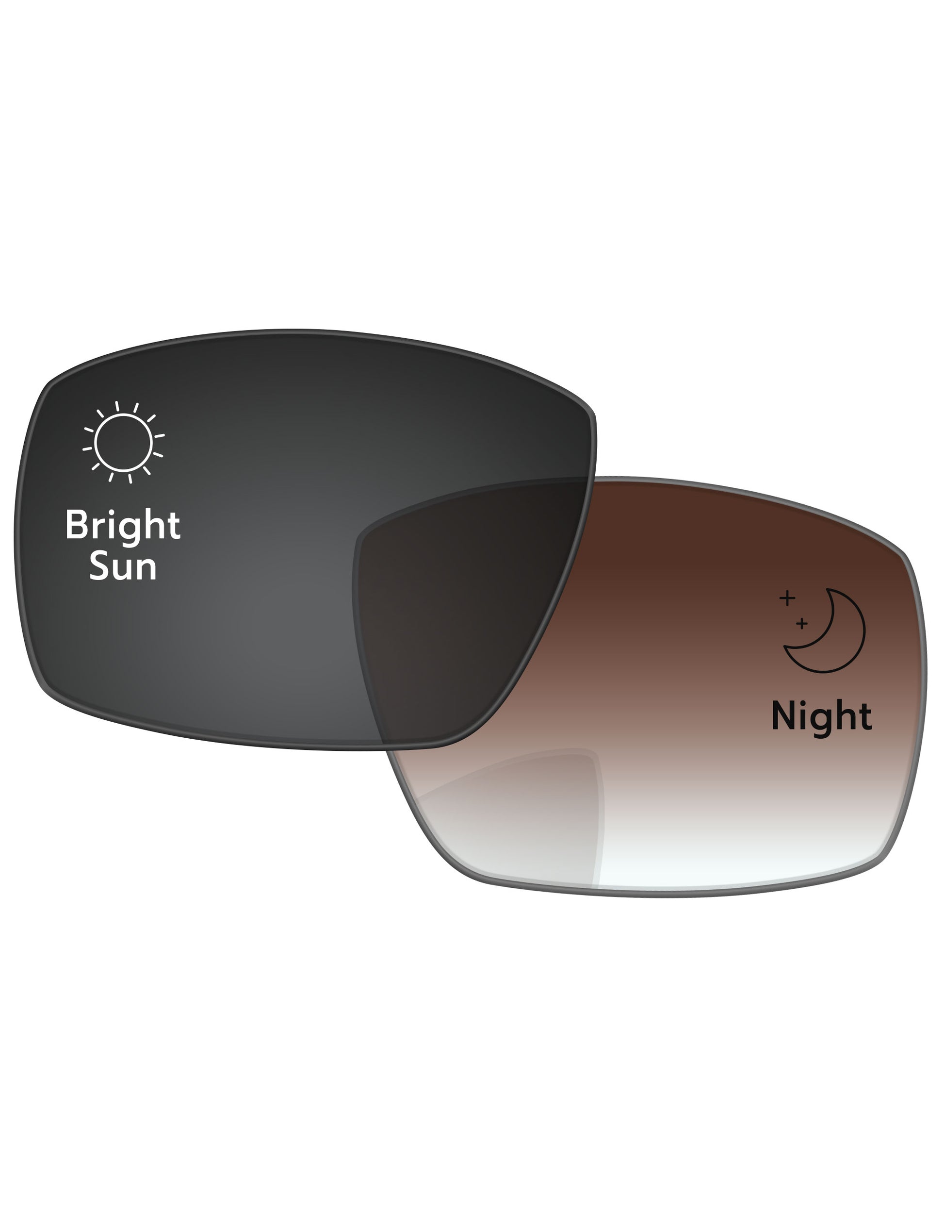 Brown Gradient Gray Photochromic-Standard