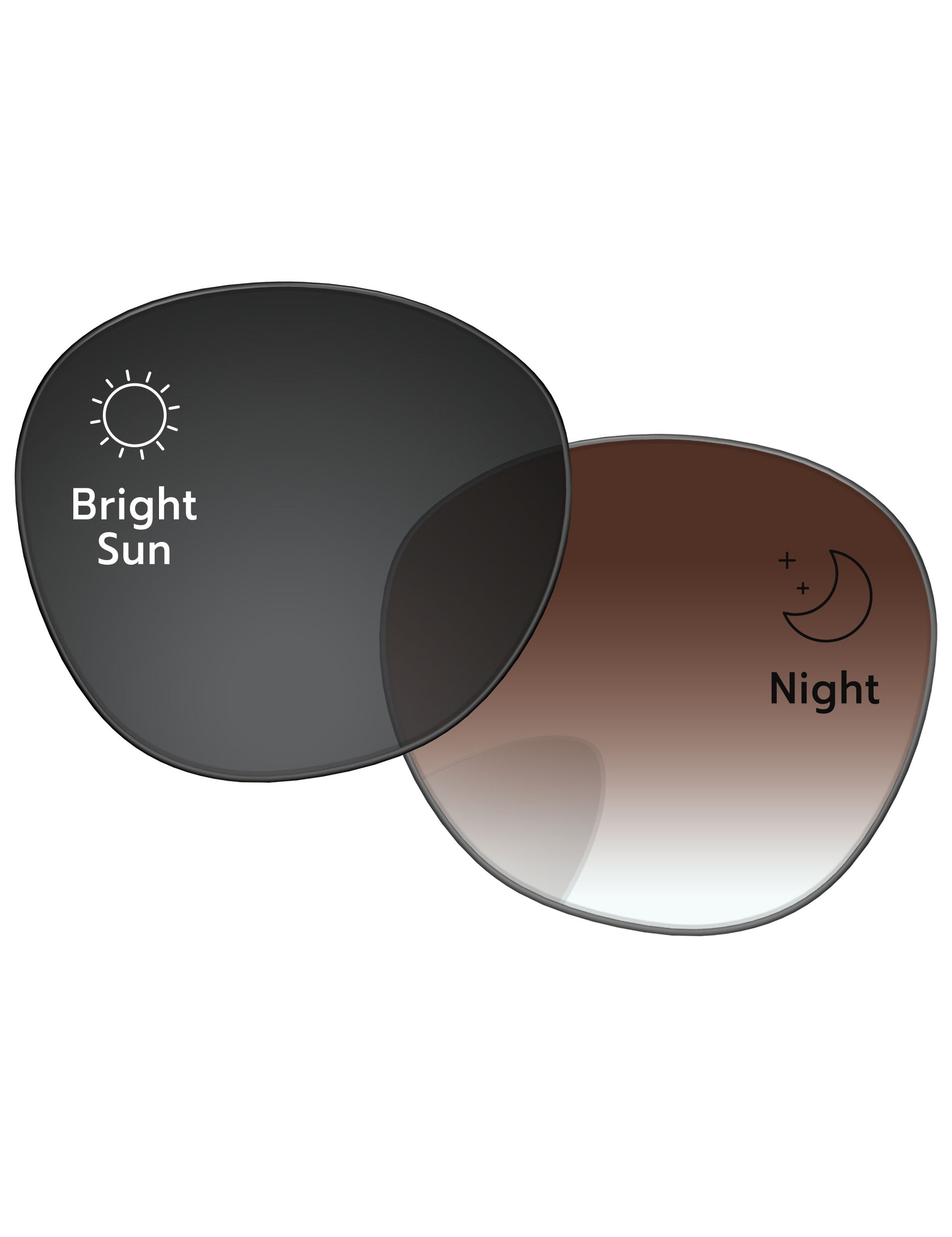 Brown Gradient Gray Photochromic-Standard