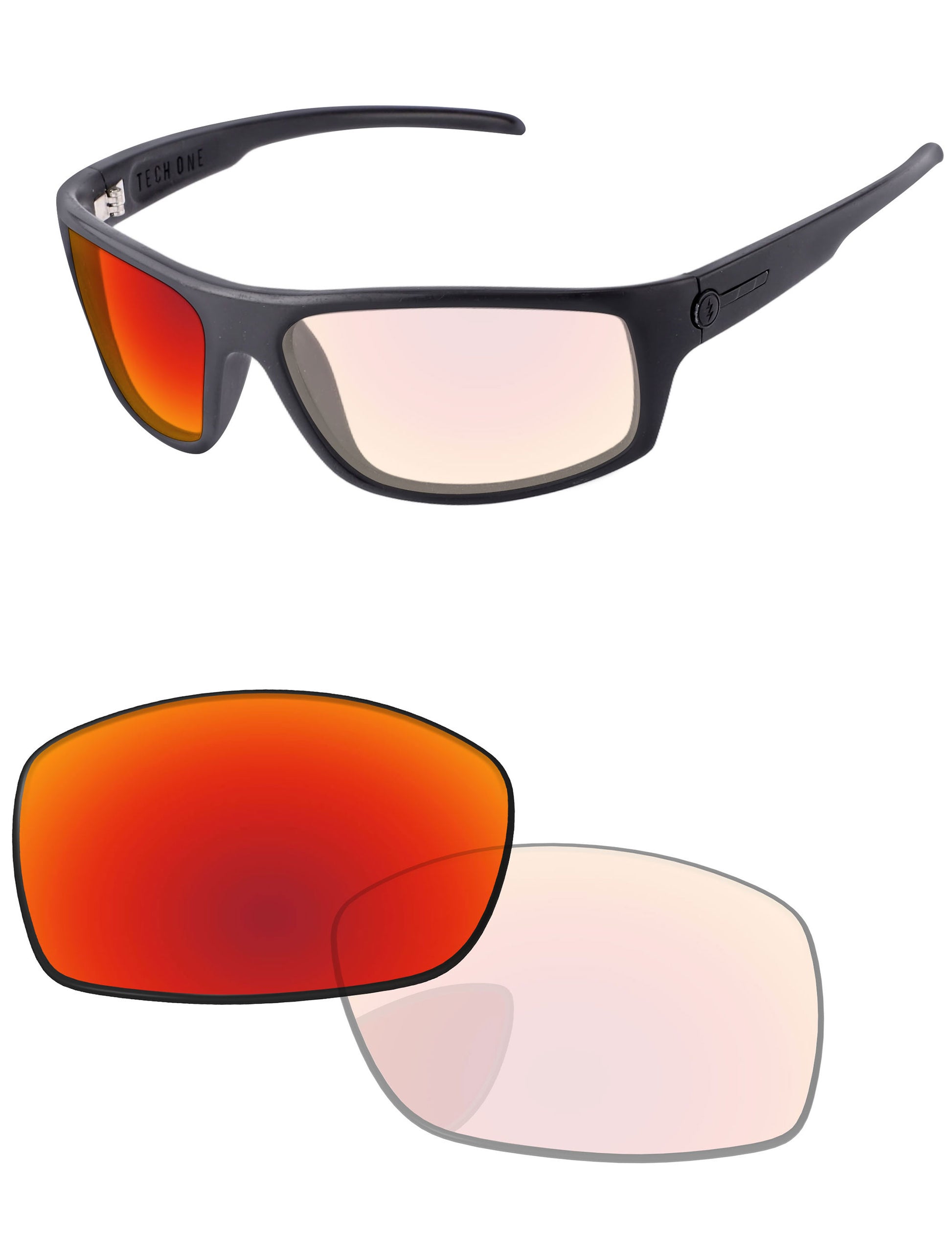 Adapt Red Shield Photochromic-Pro+