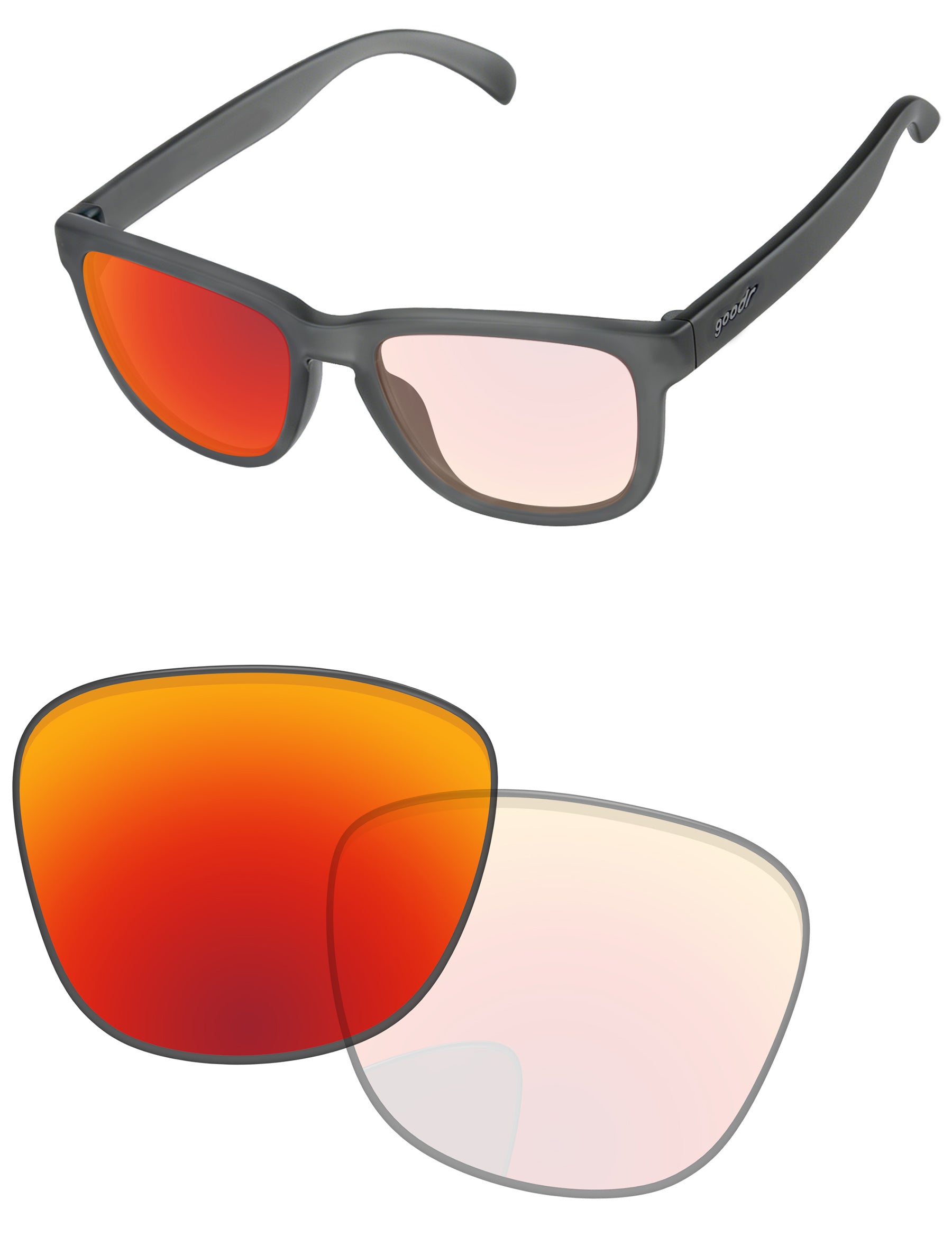 Adapt Red Shield Photochromic-Pro+