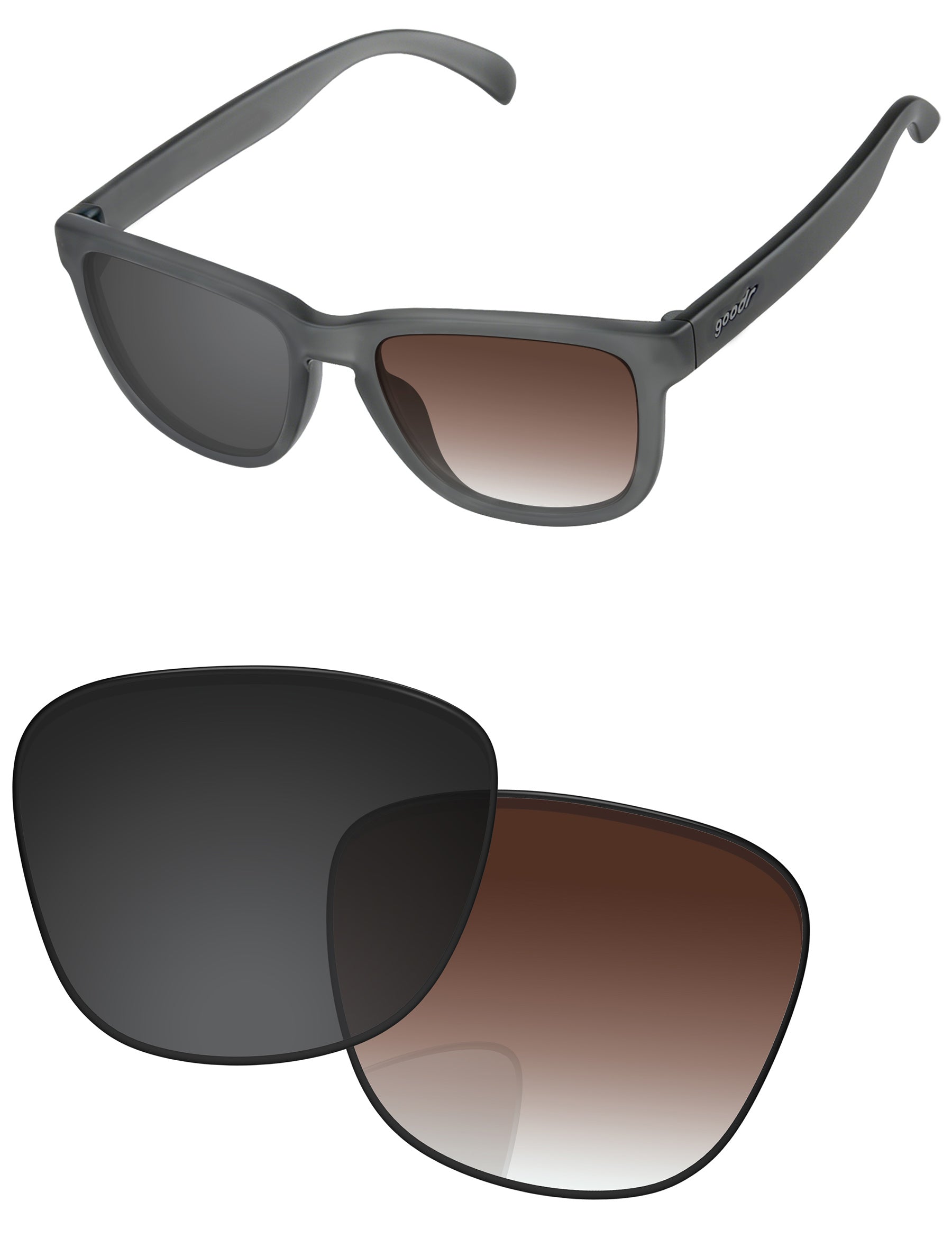 Brown Gradient Gray Photochromic-Standard