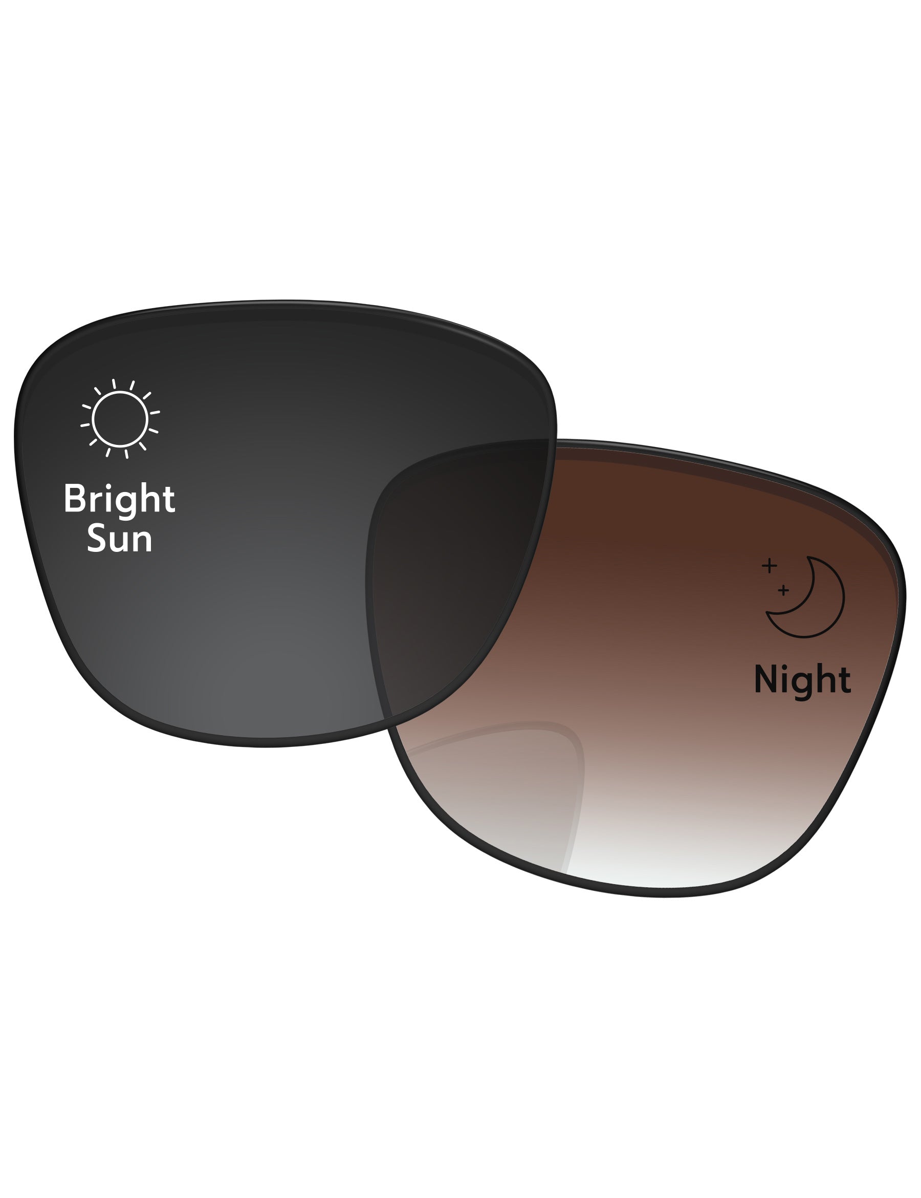 Brown Gradient Gray Photochromic-Standard