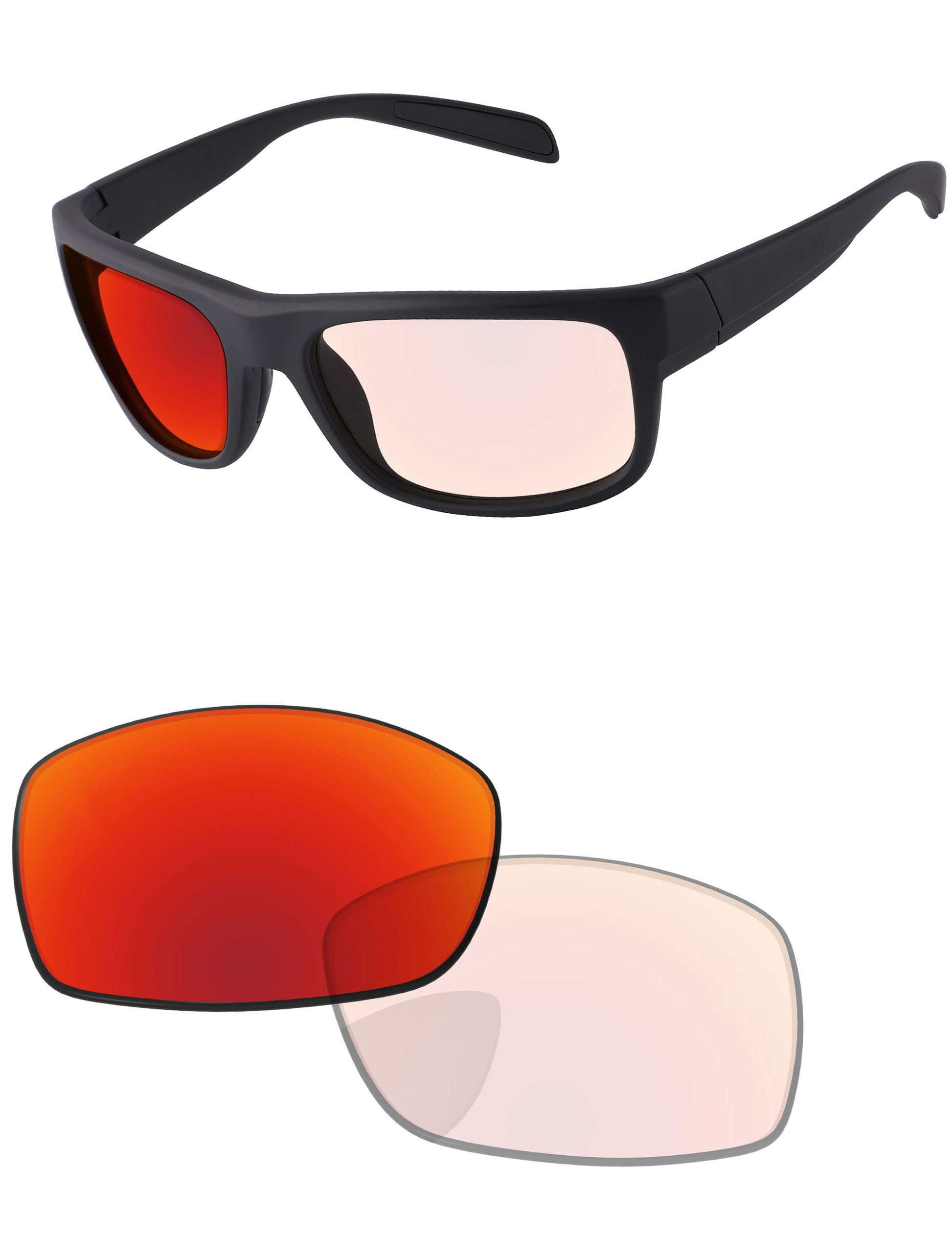Eclipse Red Shield Photochromic-Pro+