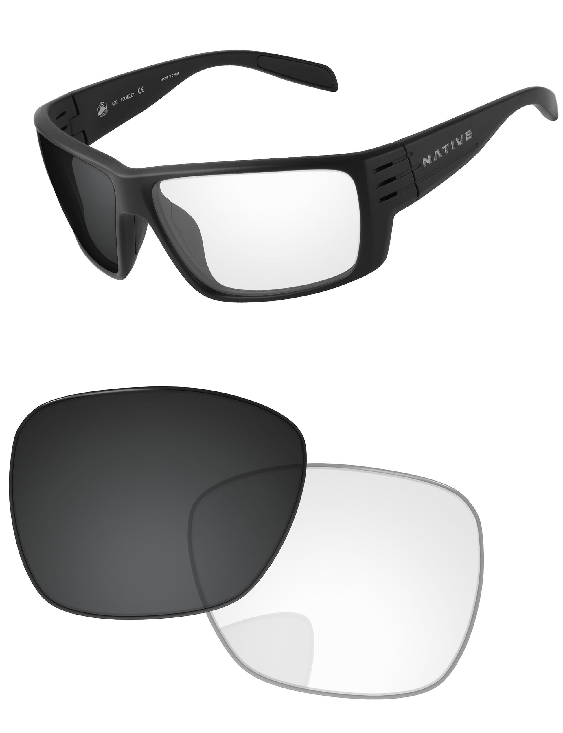 Adapt Gray Photochromic Blue Light Blocking-Pro+