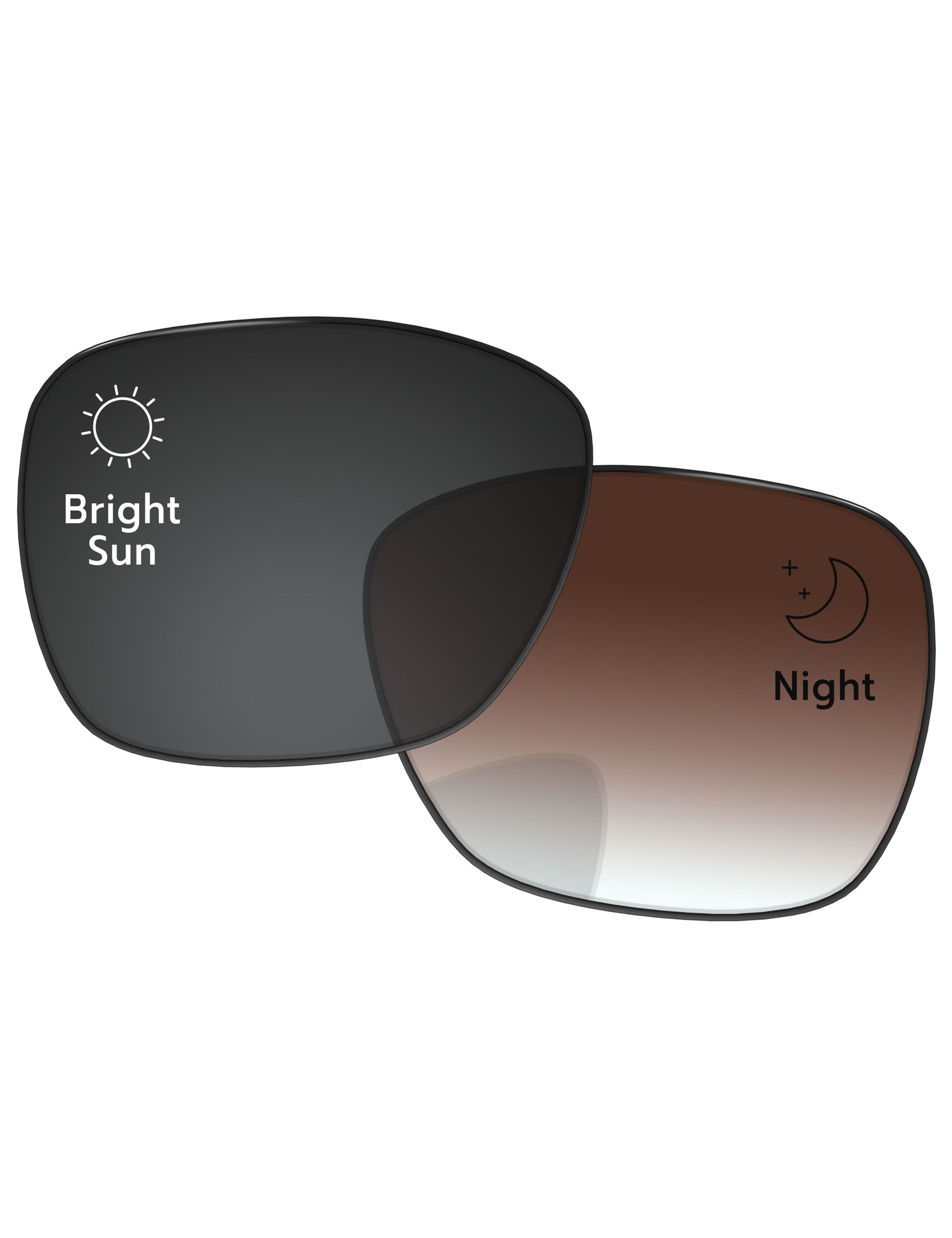 Brown Gradient Gray Photochromic-Standard