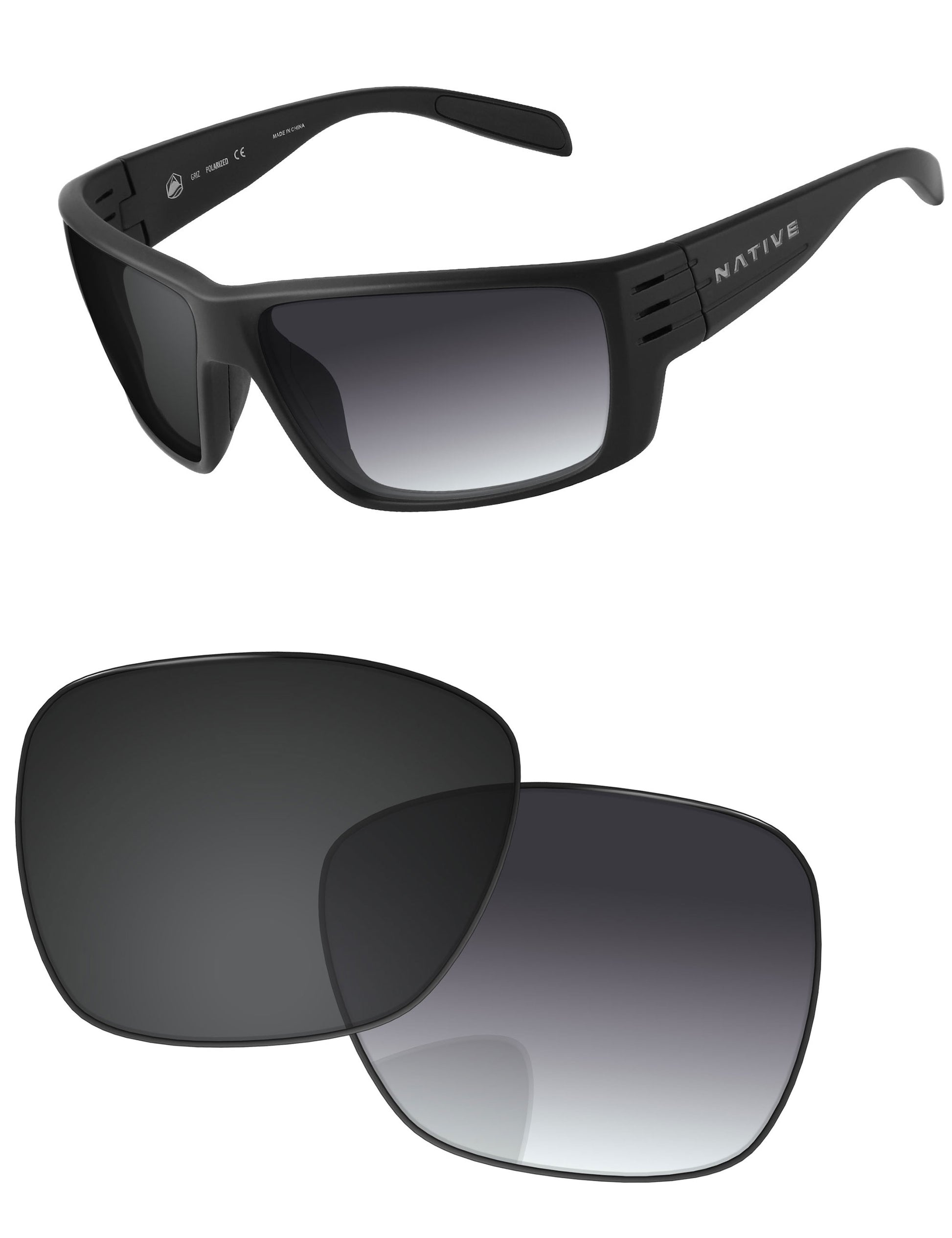 Gray Gradient Photochromic-Standard