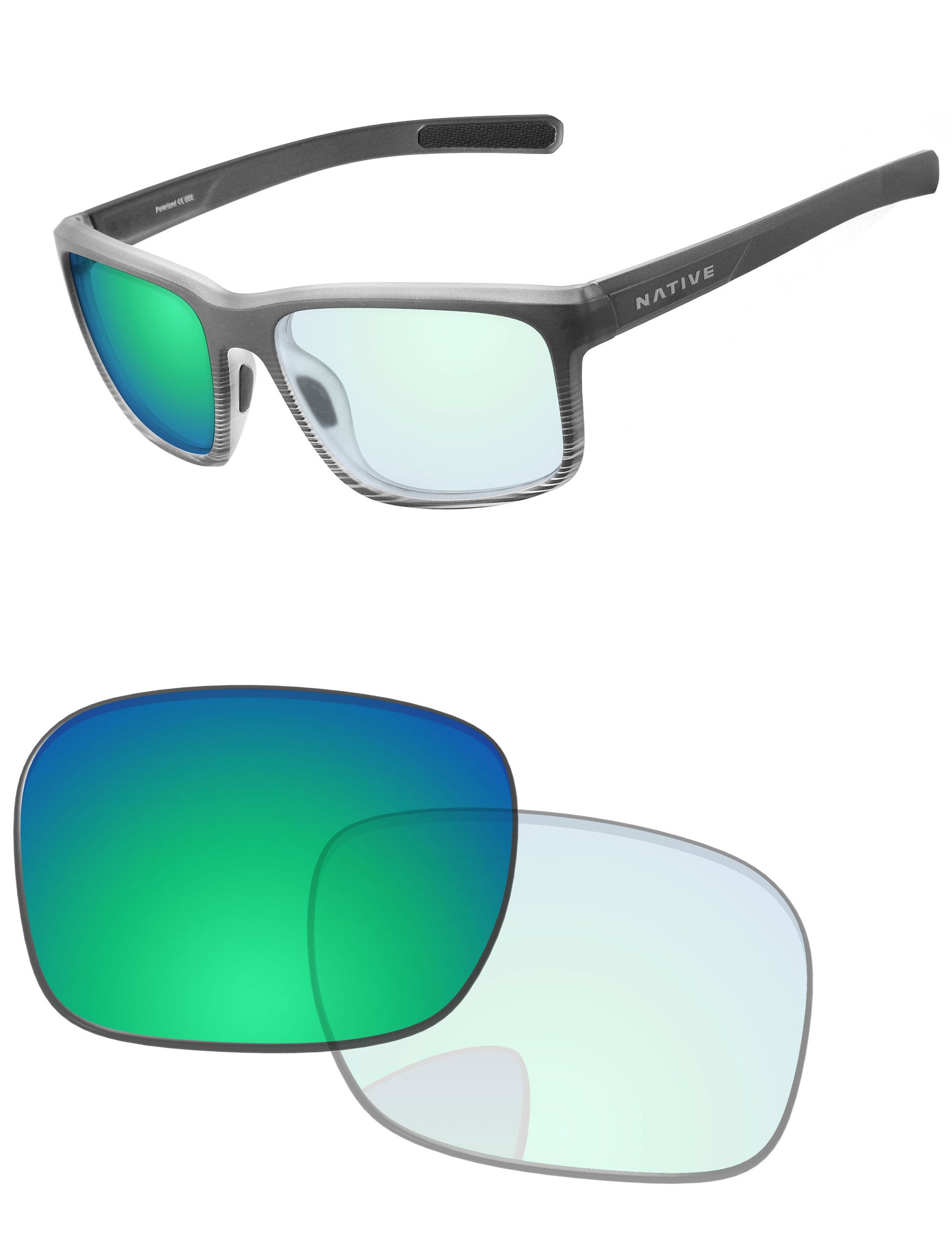 Adapt Green Shield Photochromic-Pro+