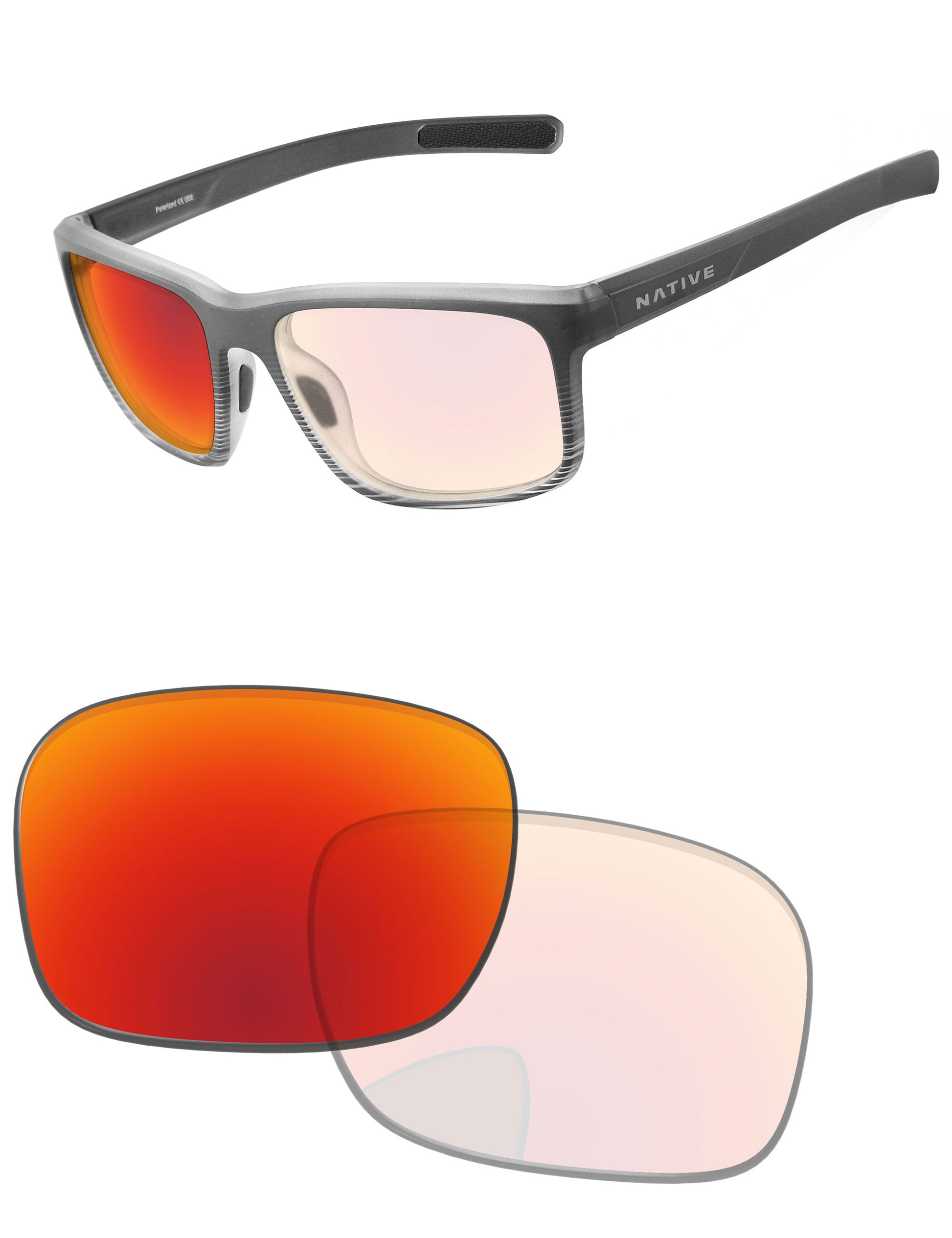 Adapt Red Shield Photochromic-Pro+