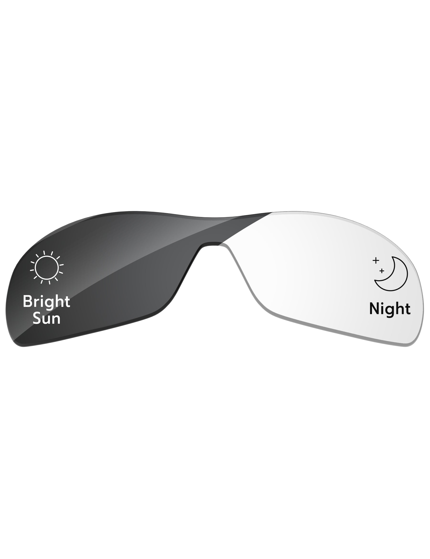 Eclipse Gray Photochromic Blue Light Blocking-Pro+