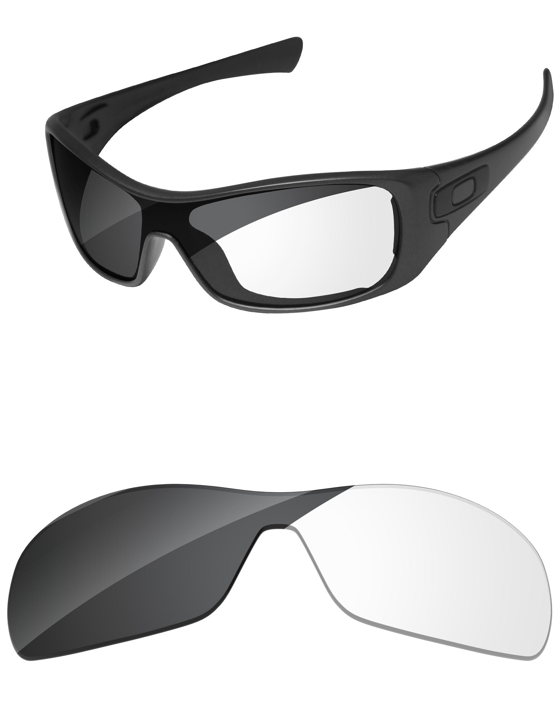 Eclipse Gray Photochromic Blue Light Blocking-Pro+