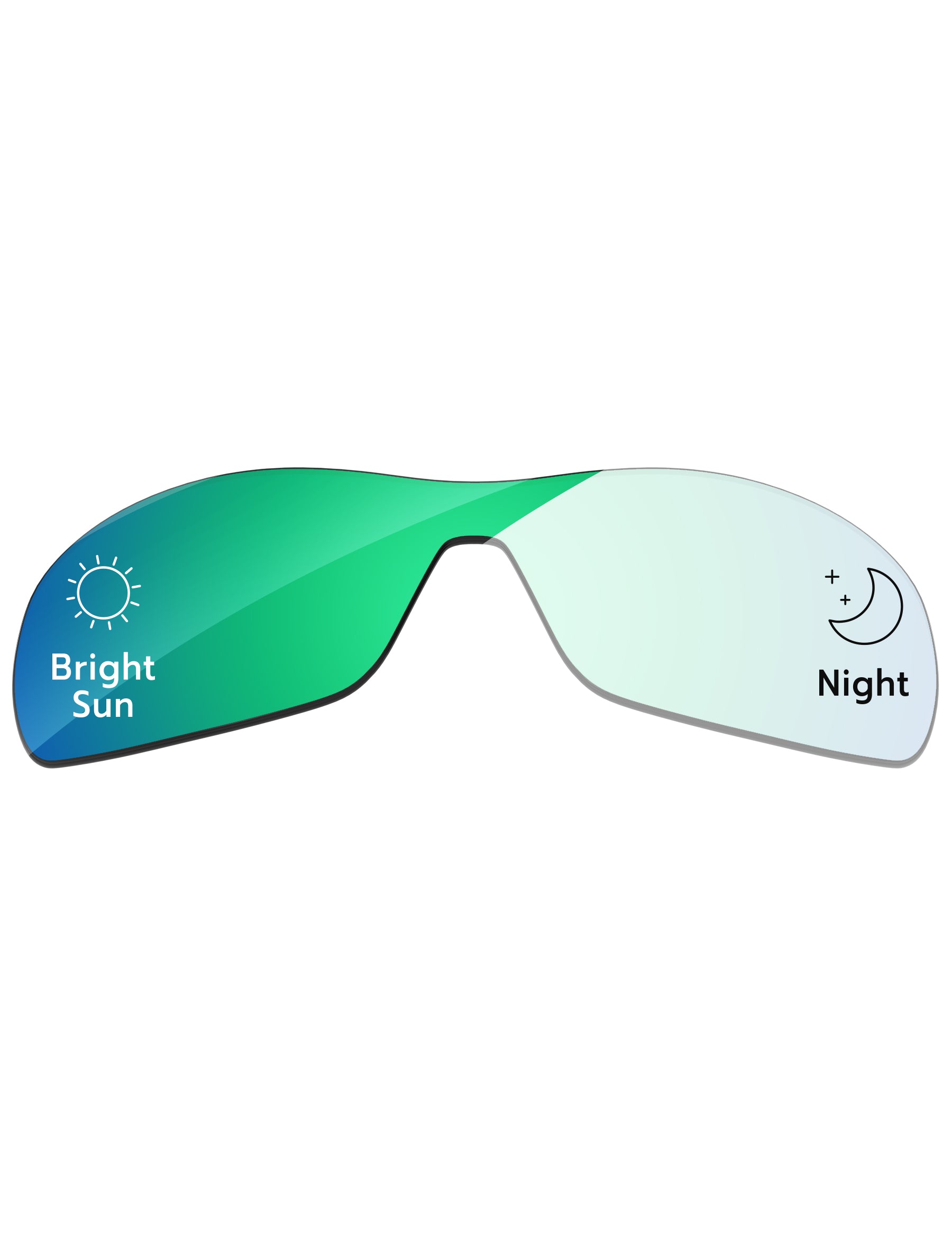 Eclipse Green Shield Photochromic-Pro+