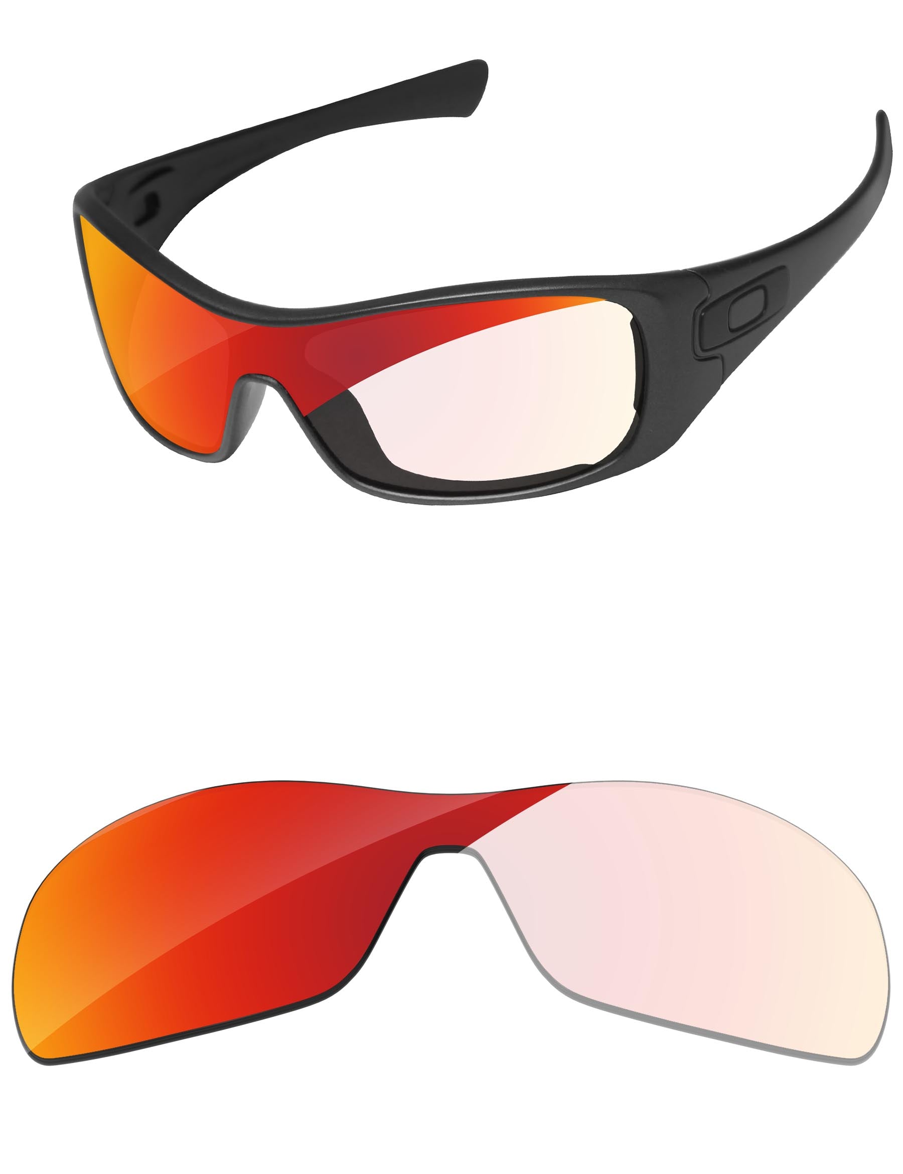 Eclipse Red Shield Photochromic-Pro+