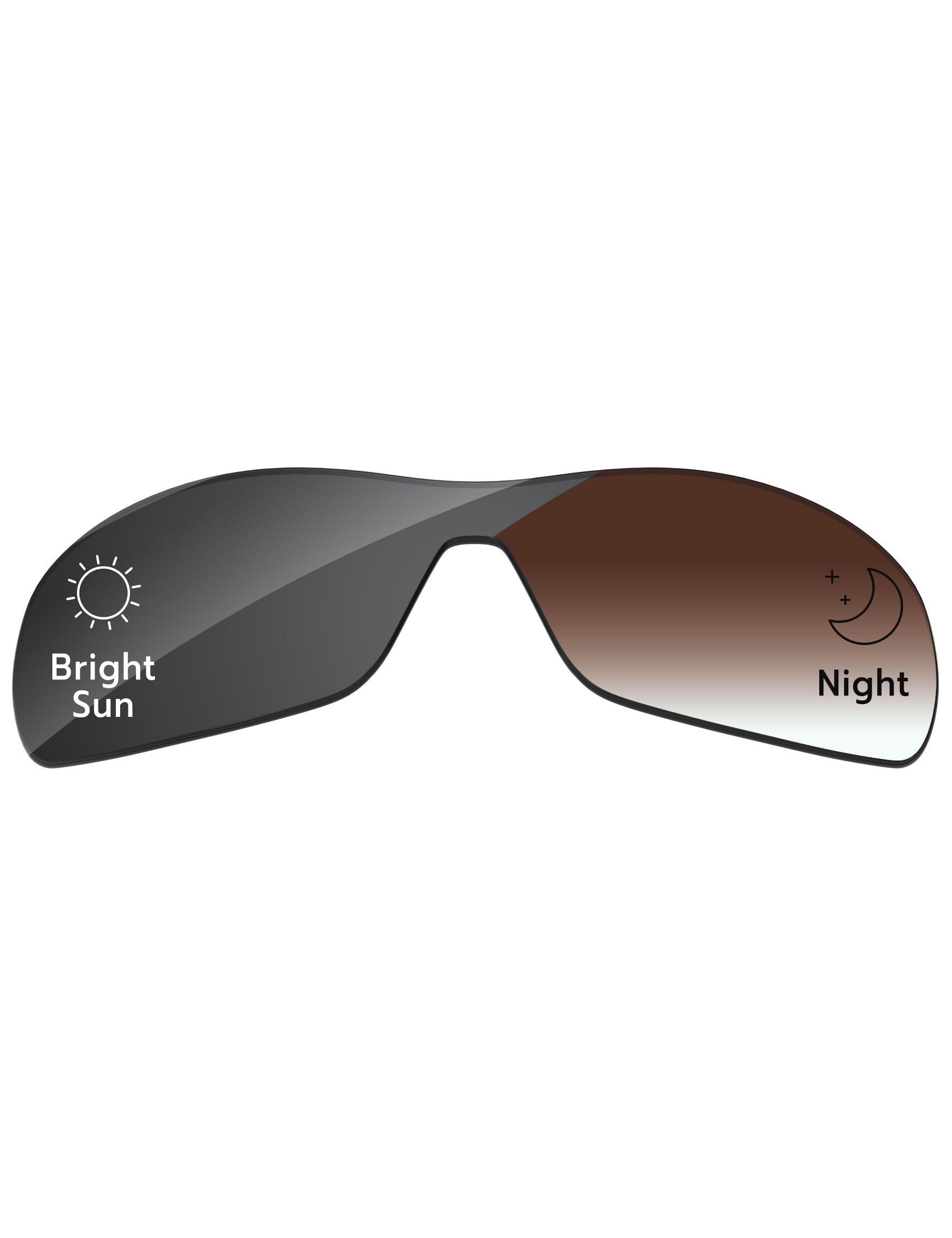 Brown Gradient Gray Photochromic-Standard