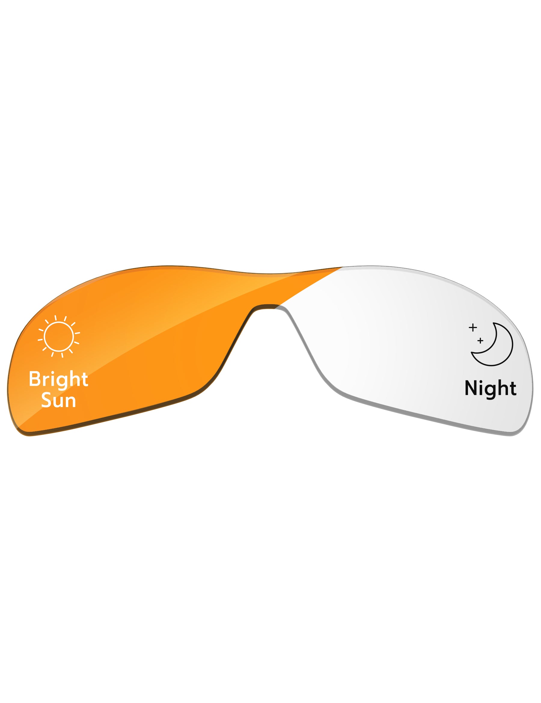 Eclipse Orange Photochromic-Standard