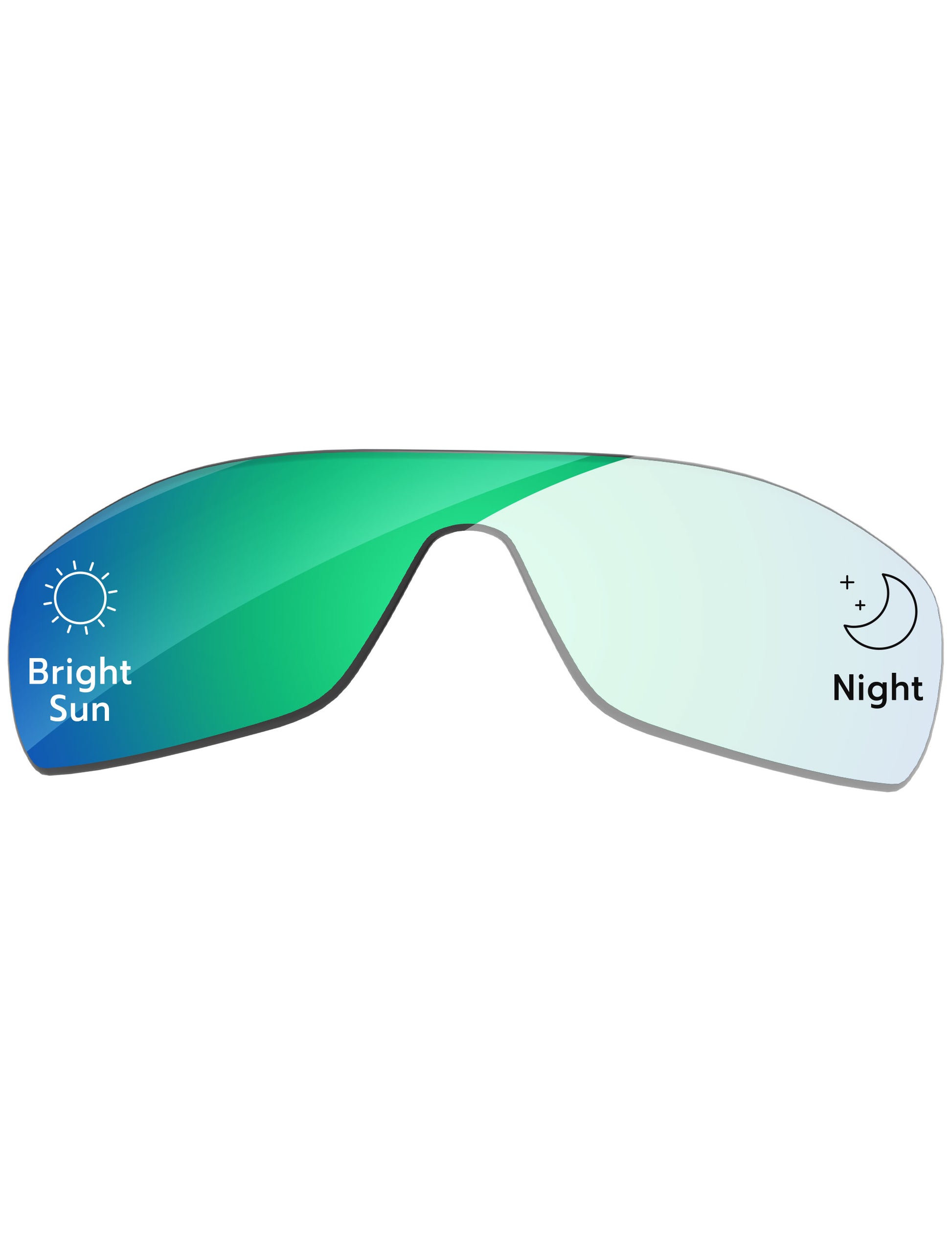 Eclipse Green Shield Photochromic-Pro+