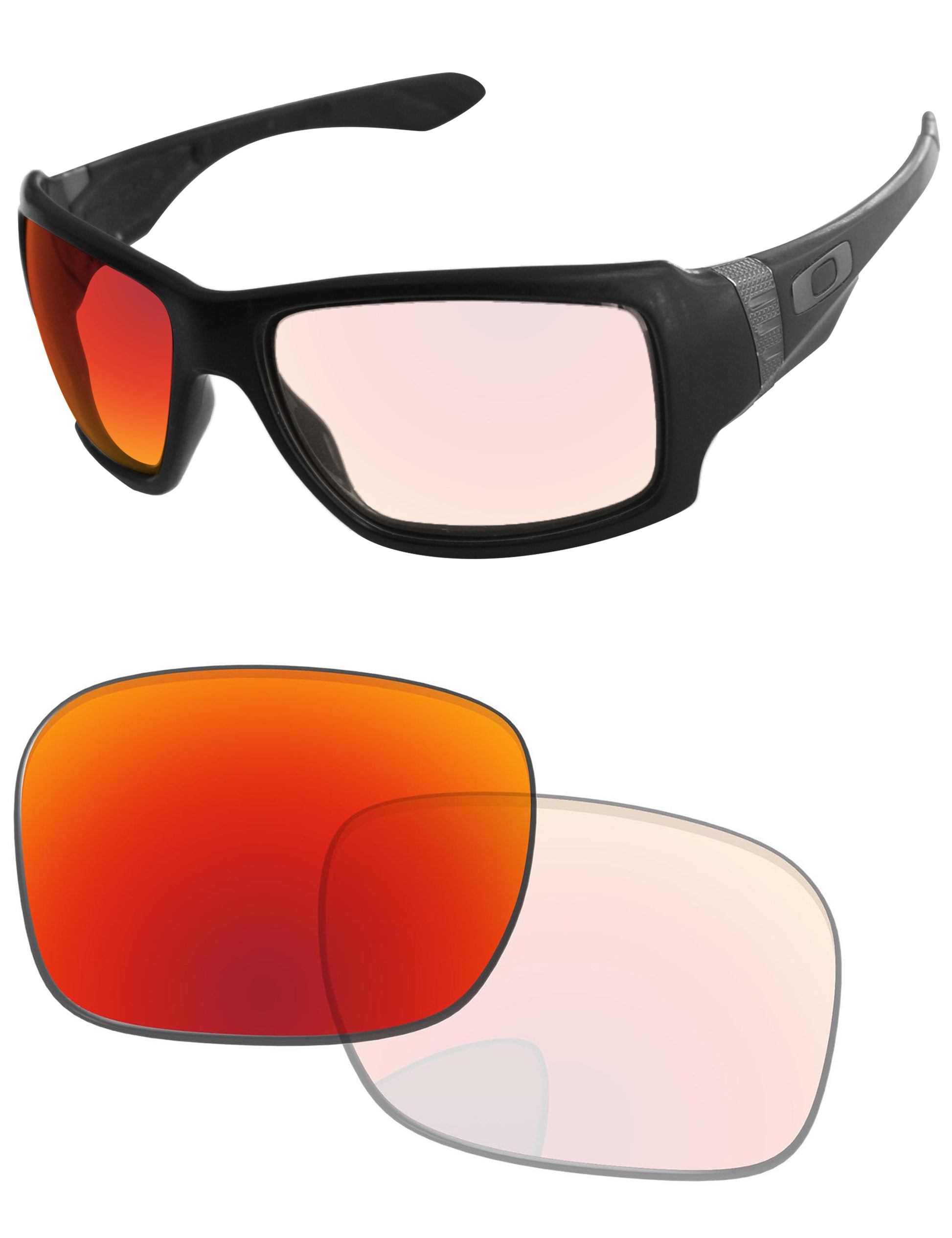 Eclipse Red Shield Photochromic-Pro+