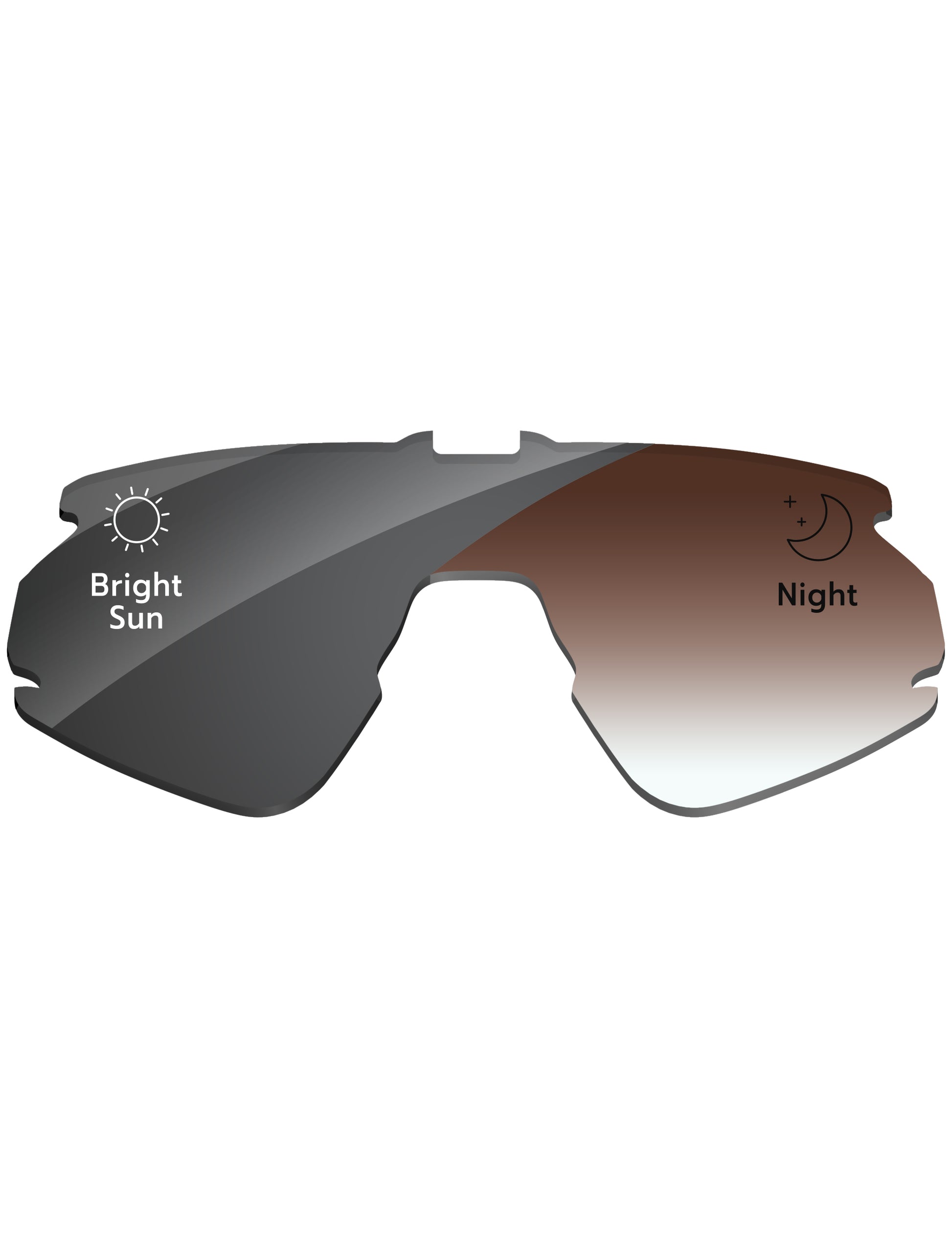 Brown Gradient Gray Photochromic-Standard