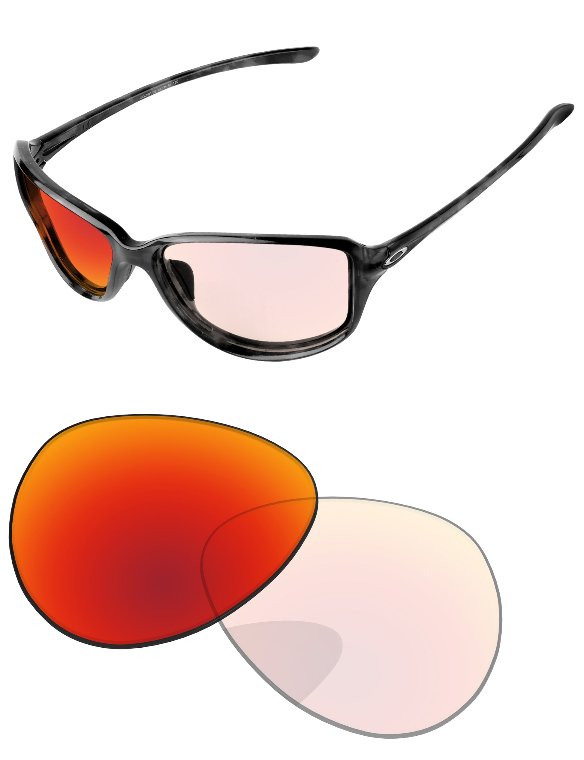 Eclipse Red Shield Photochromic-Pro+