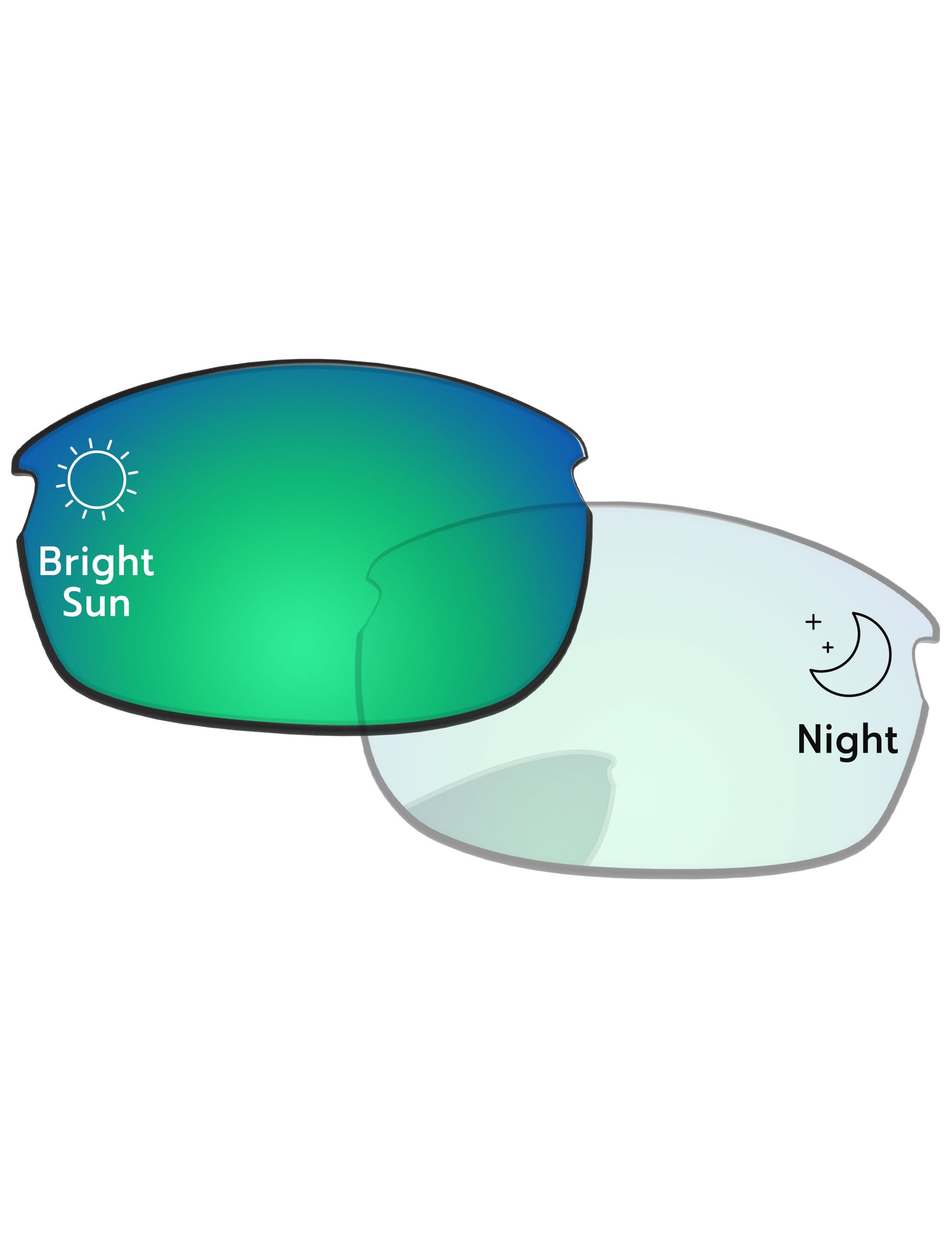 Eclipse Green Shield Photochromic-Pro+
