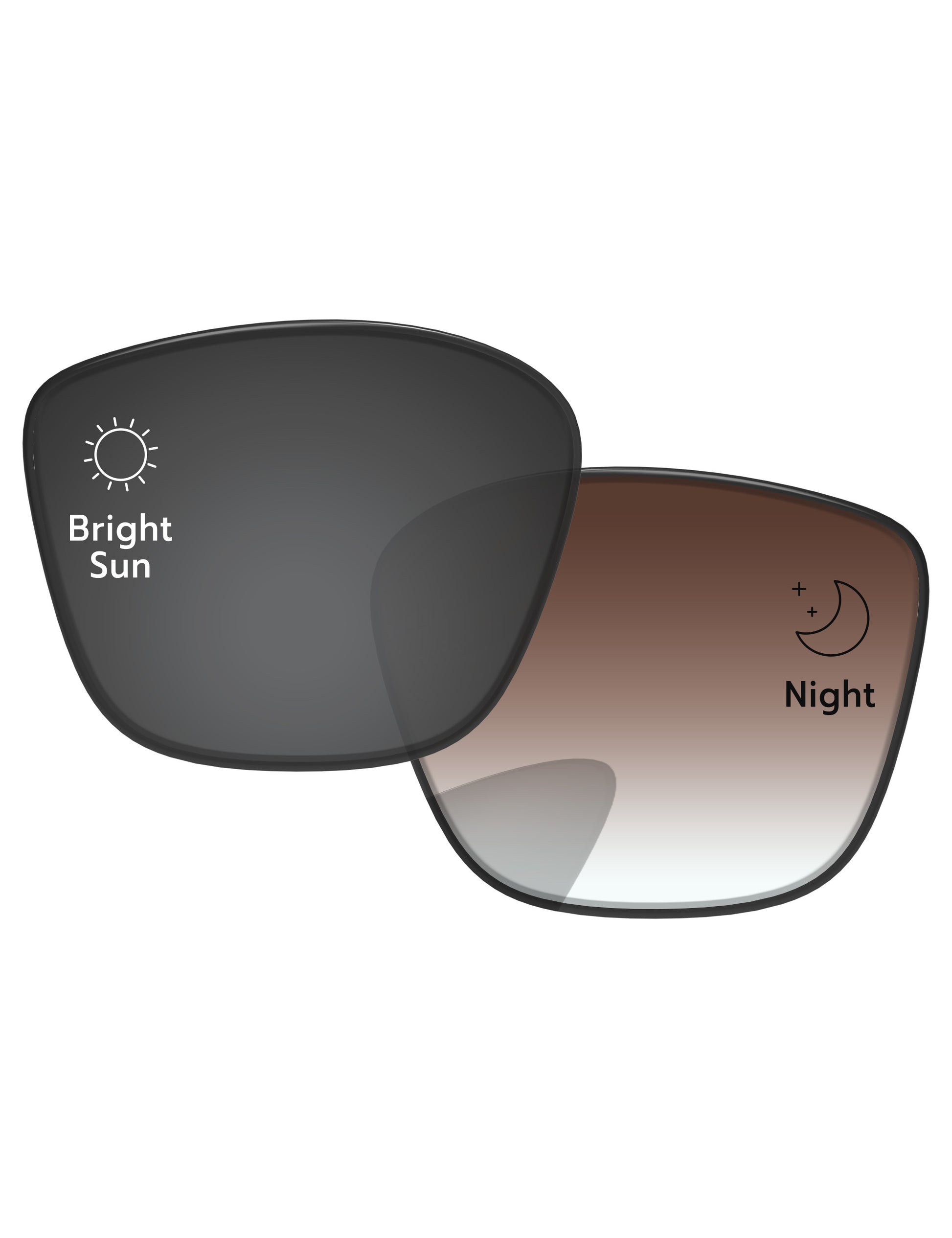Brown Gradient Gray Photochromic-Standard