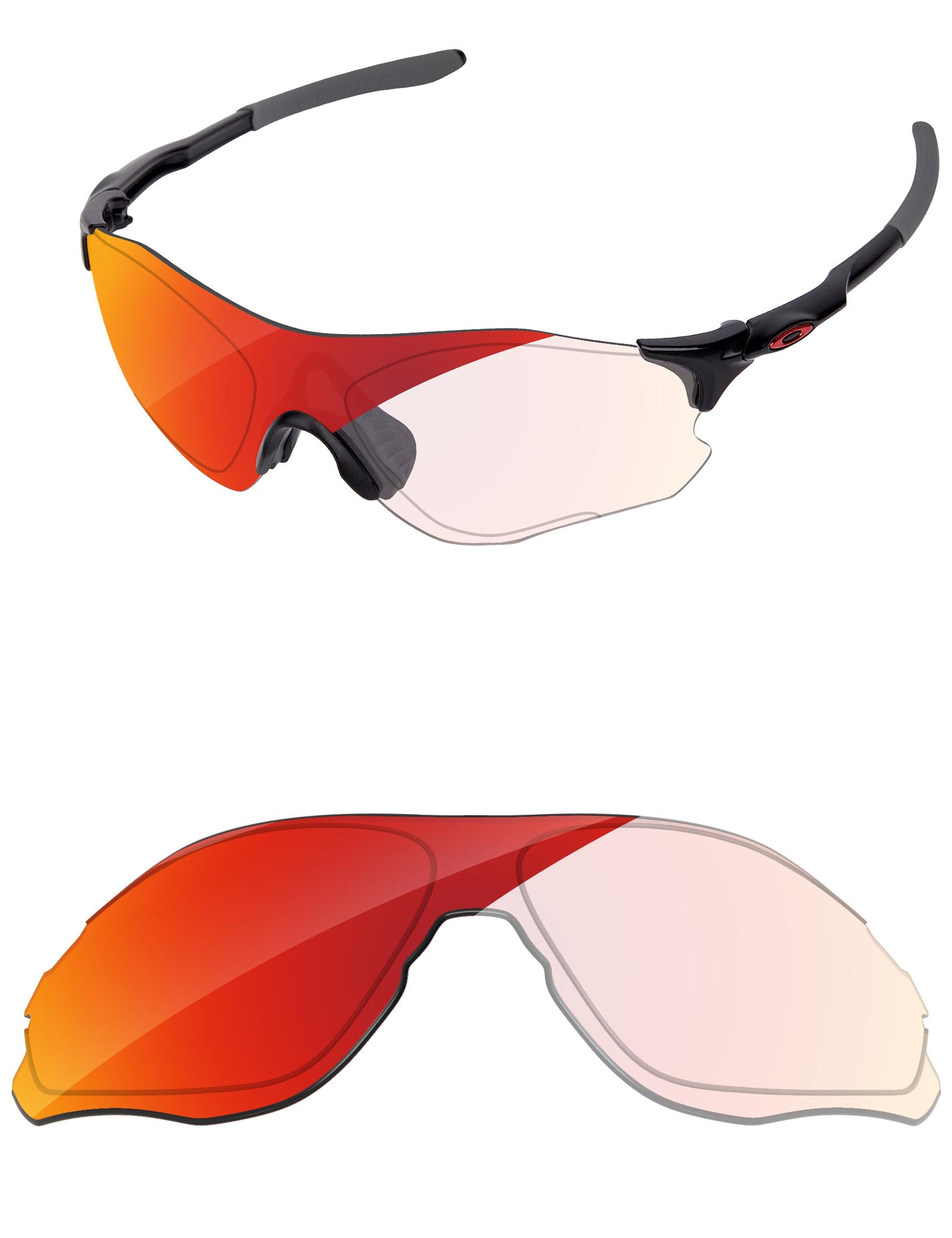 Eclipse Red Shield Photochromic-Pro+