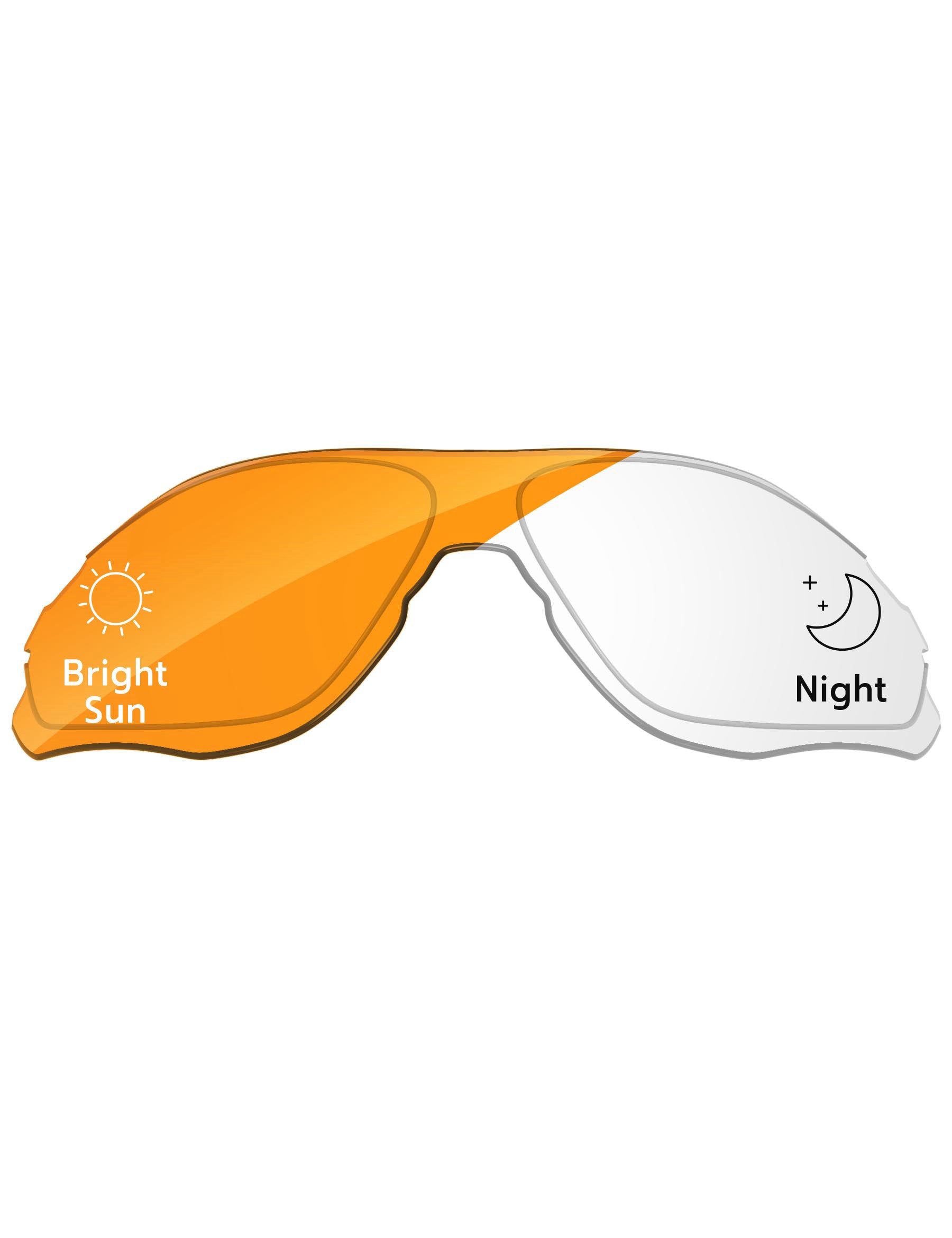 Eclipse Orange Photochromic-Standard