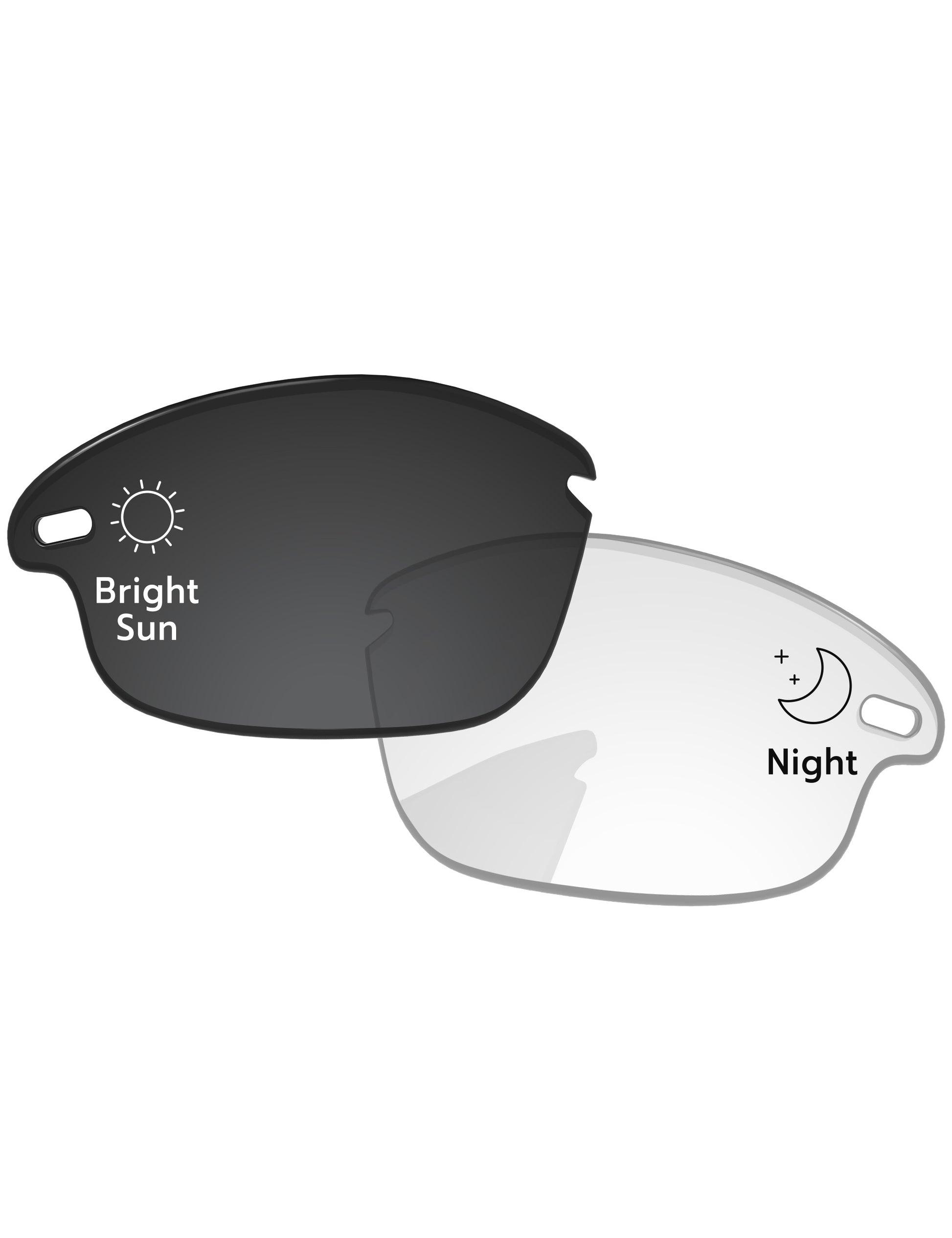Eclipse Gray Photochromic Blue Light Blocking-Pro+