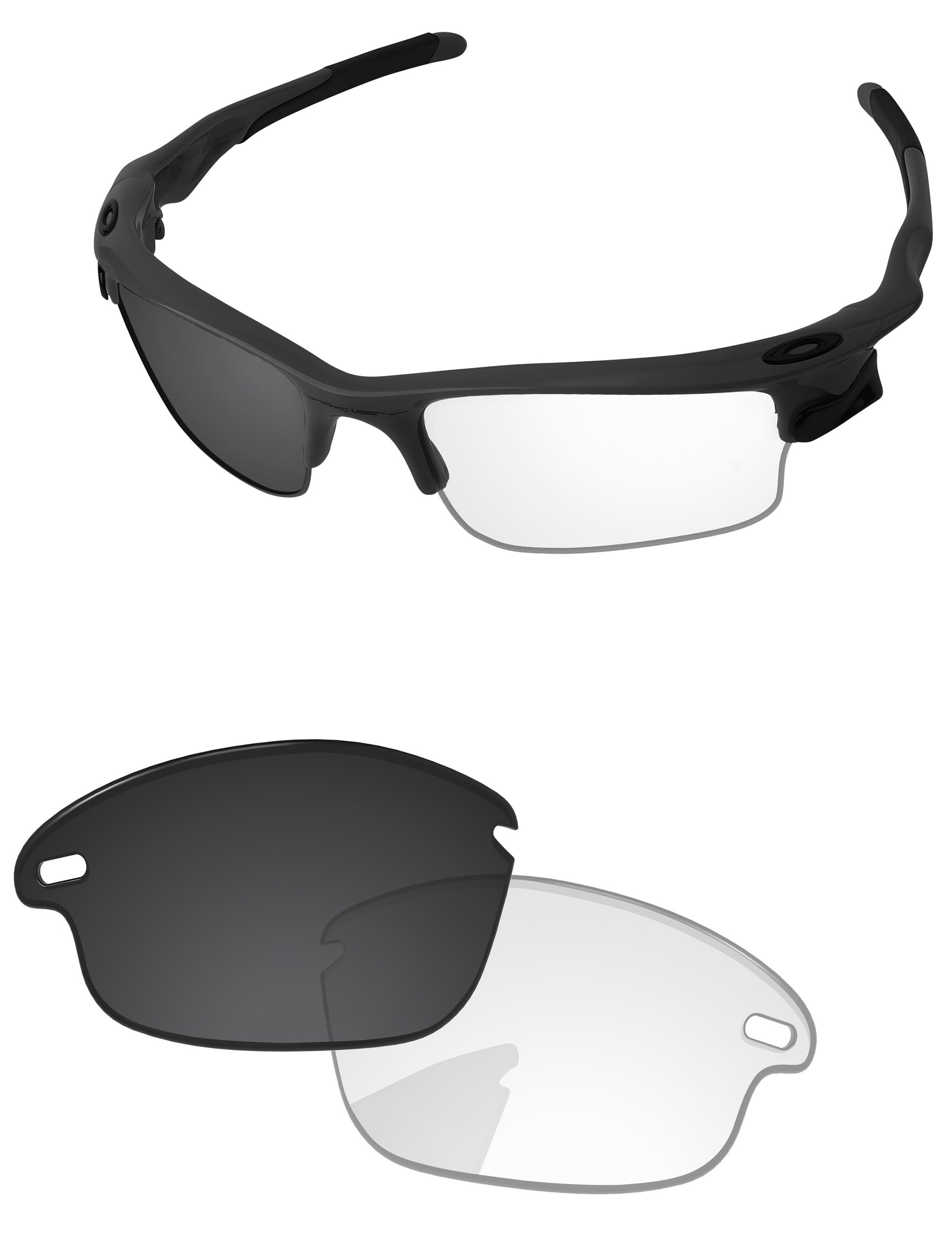 Eclipse Gray Photochromic Blue Light Blocking-Pro+