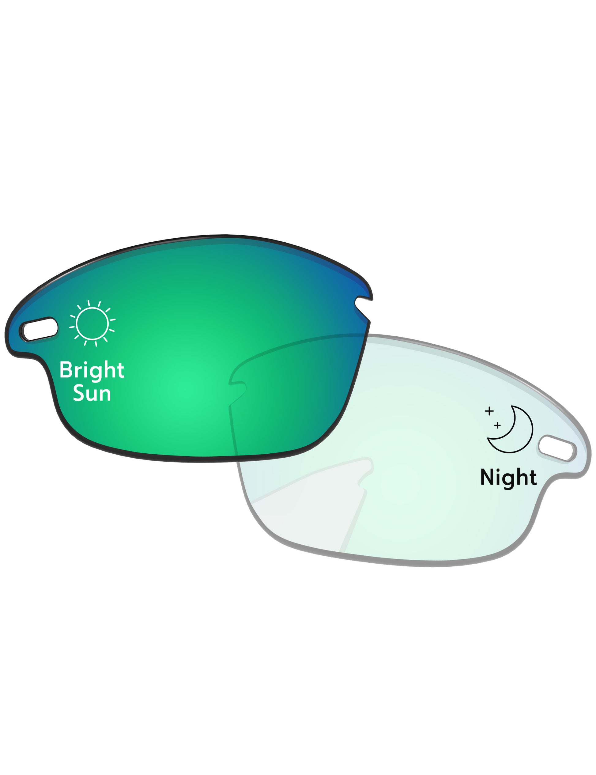 Eclipse Green Shield Photochromic-Pro+