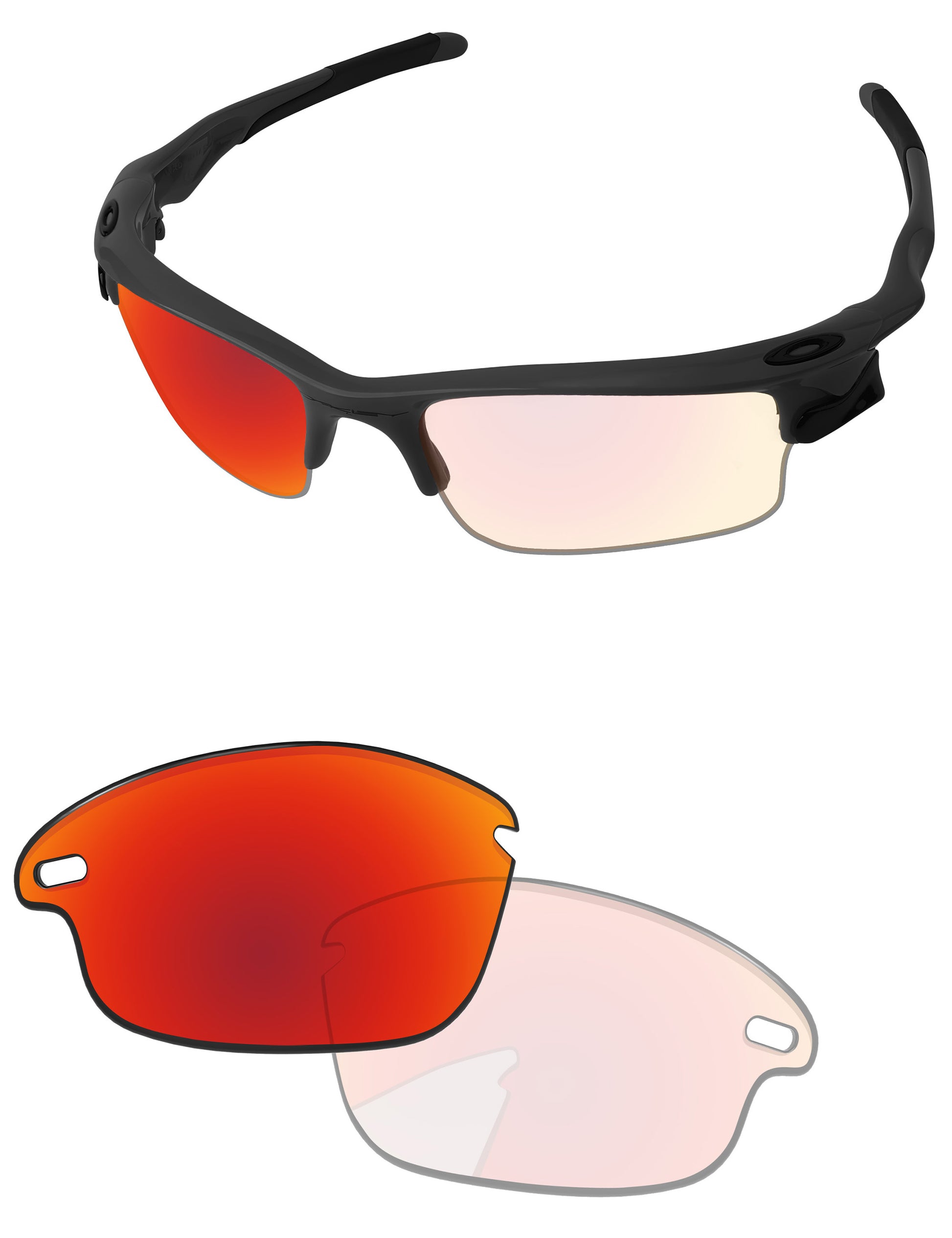 Eclipse Red Shield Photochromic-Pro+