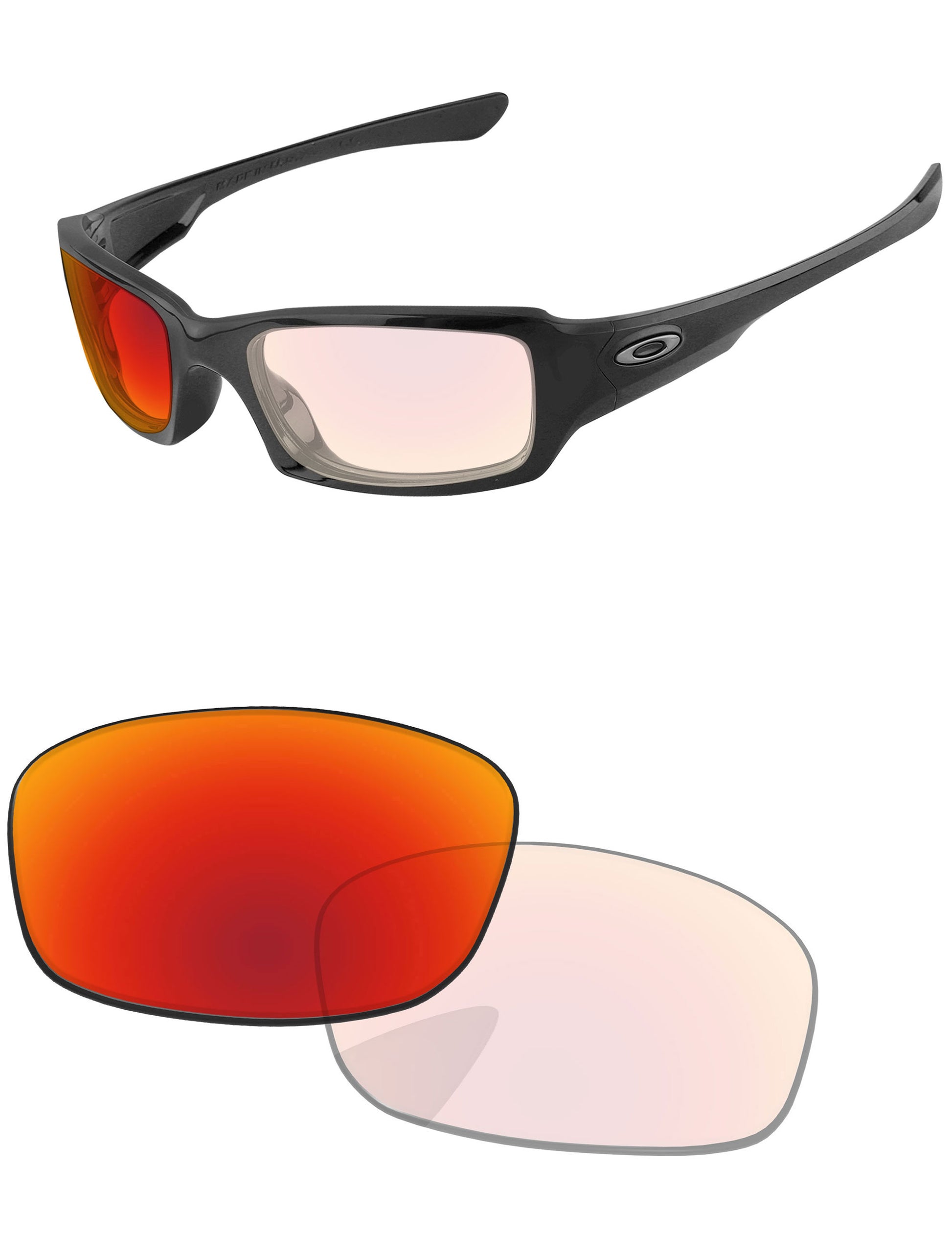 Adapt Red Shield Photochromic-Pro+