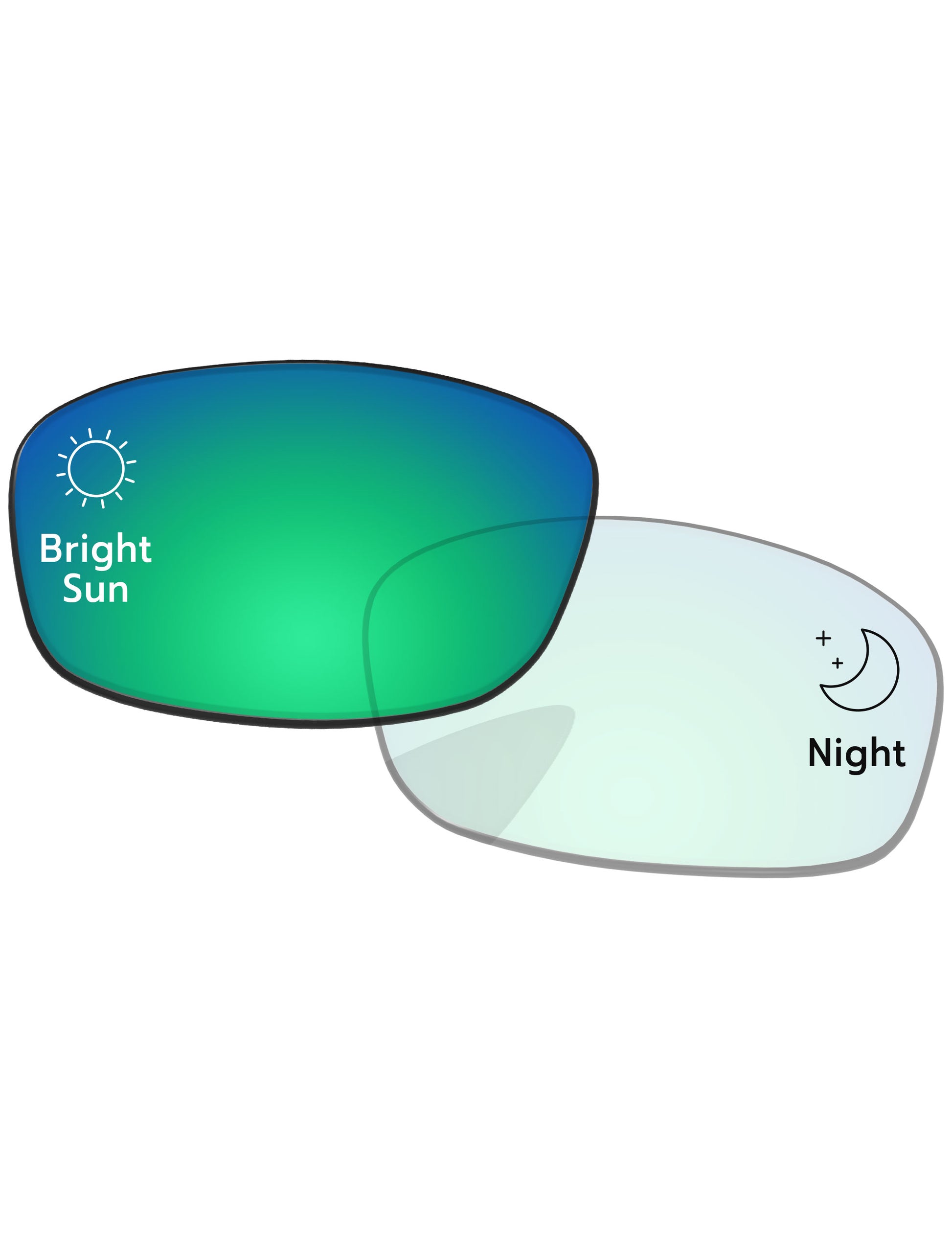 Eclipse Green Shield Photochromic-Pro+