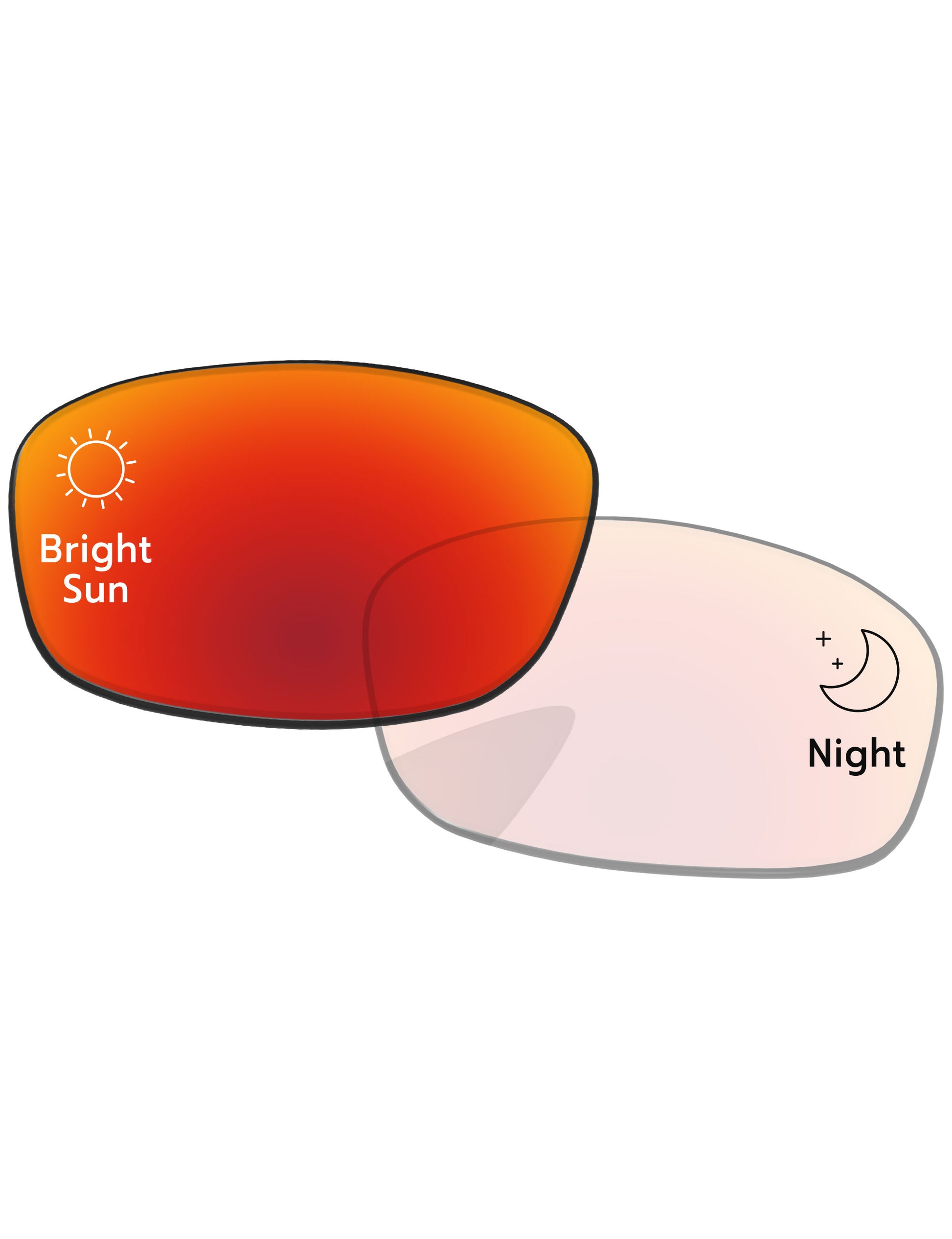 Eclipse Red Shield Photochromic-Pro+