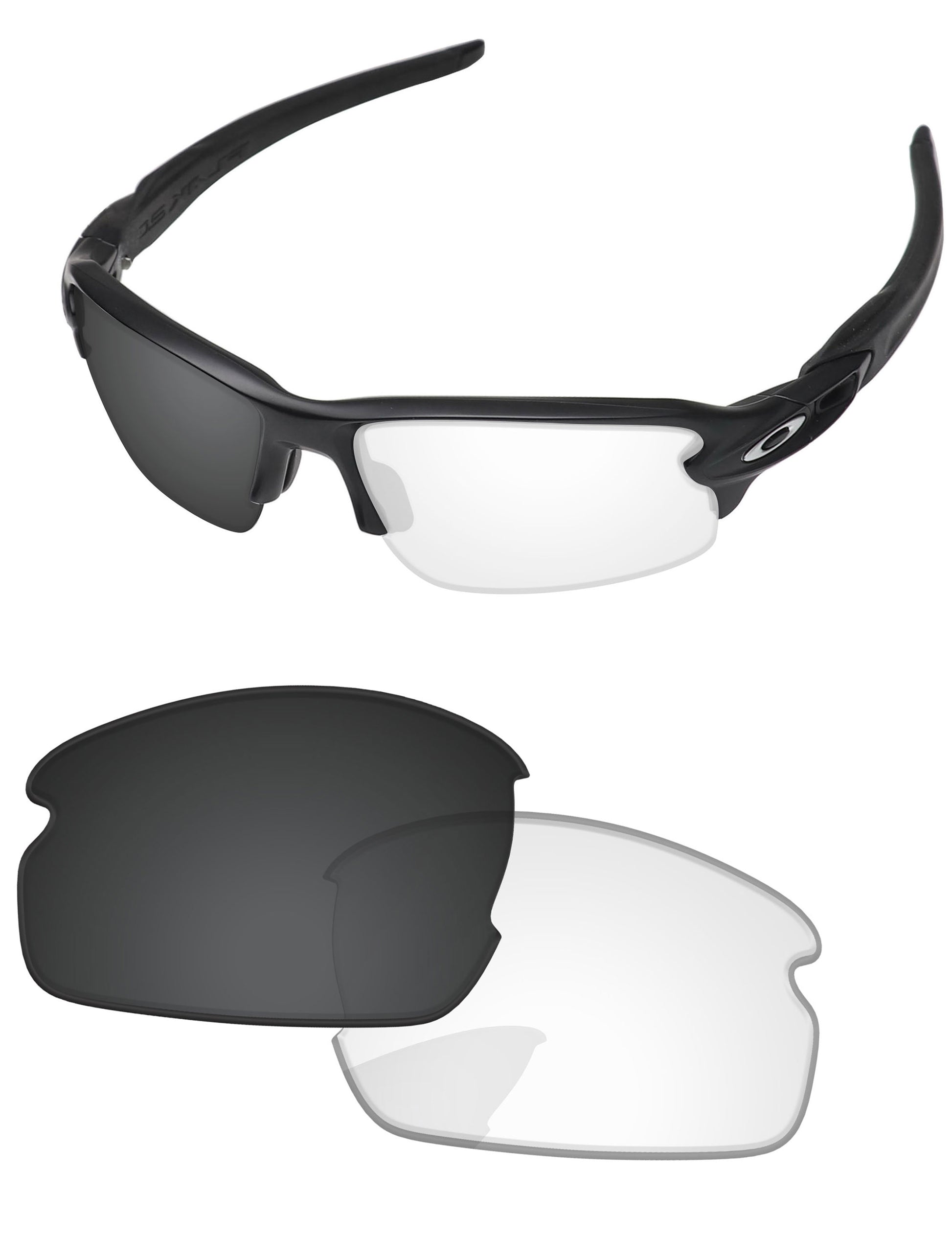 Eclipse Gray Photochromic Blue Light Blocking-Pro+