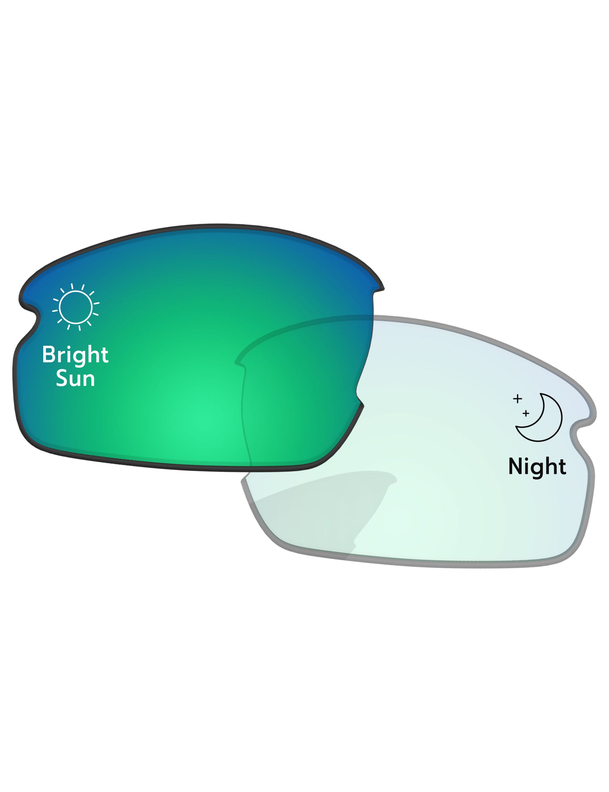 Eclipse Green Shield Photochromic-Pro+
