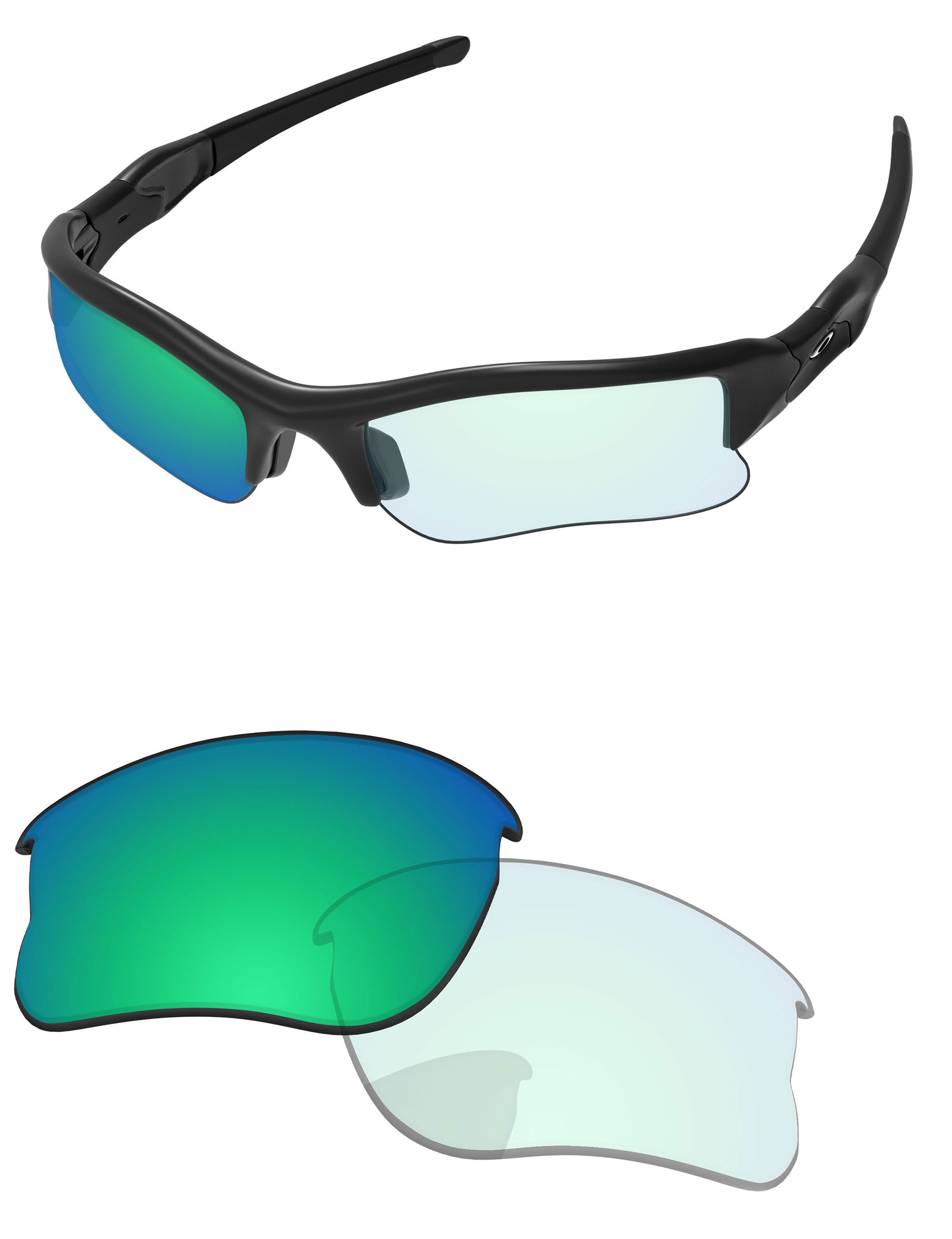 Eclipse Green Shield Photochromic-Pro+