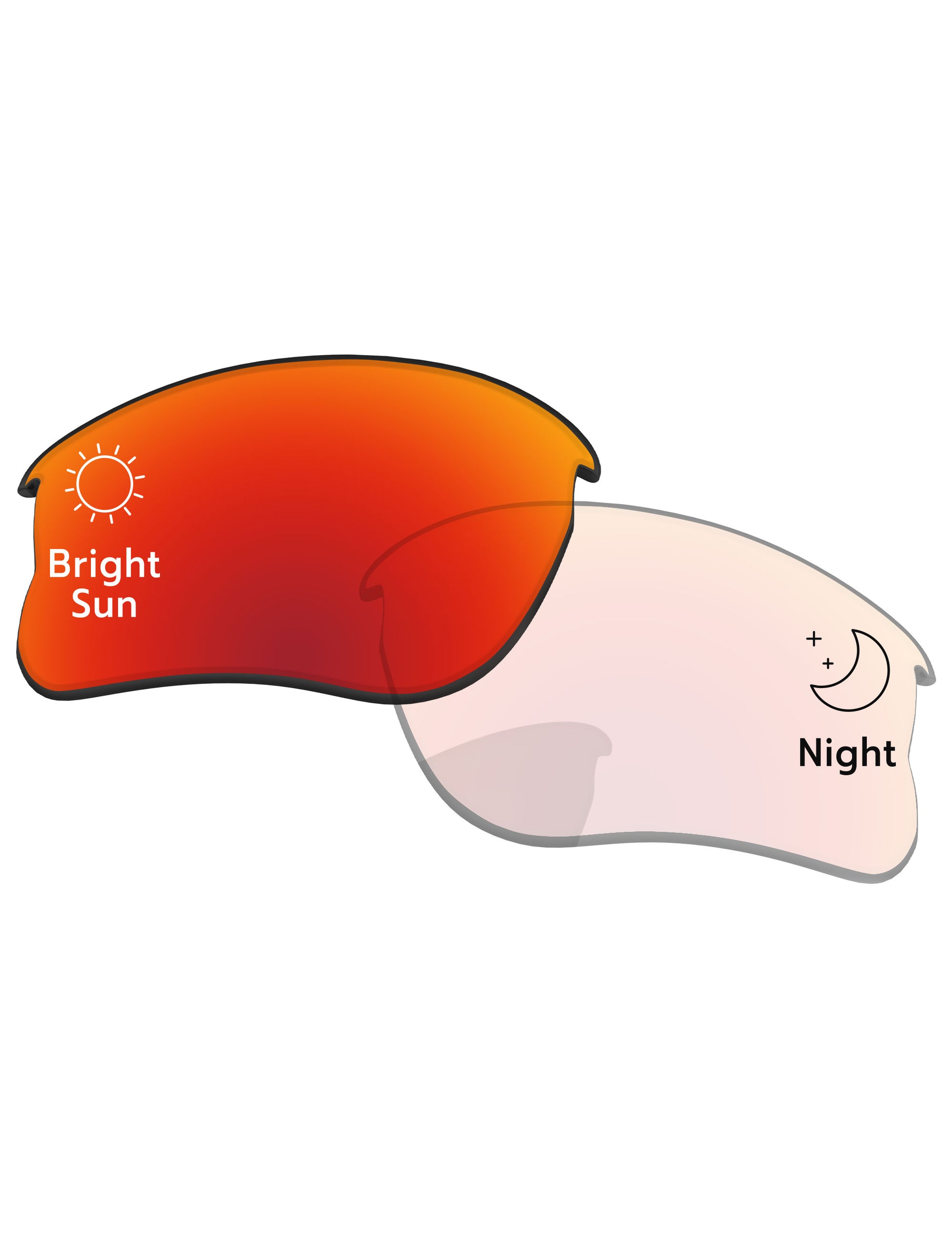 Eclipse Red Shield Photochromic-Pro+