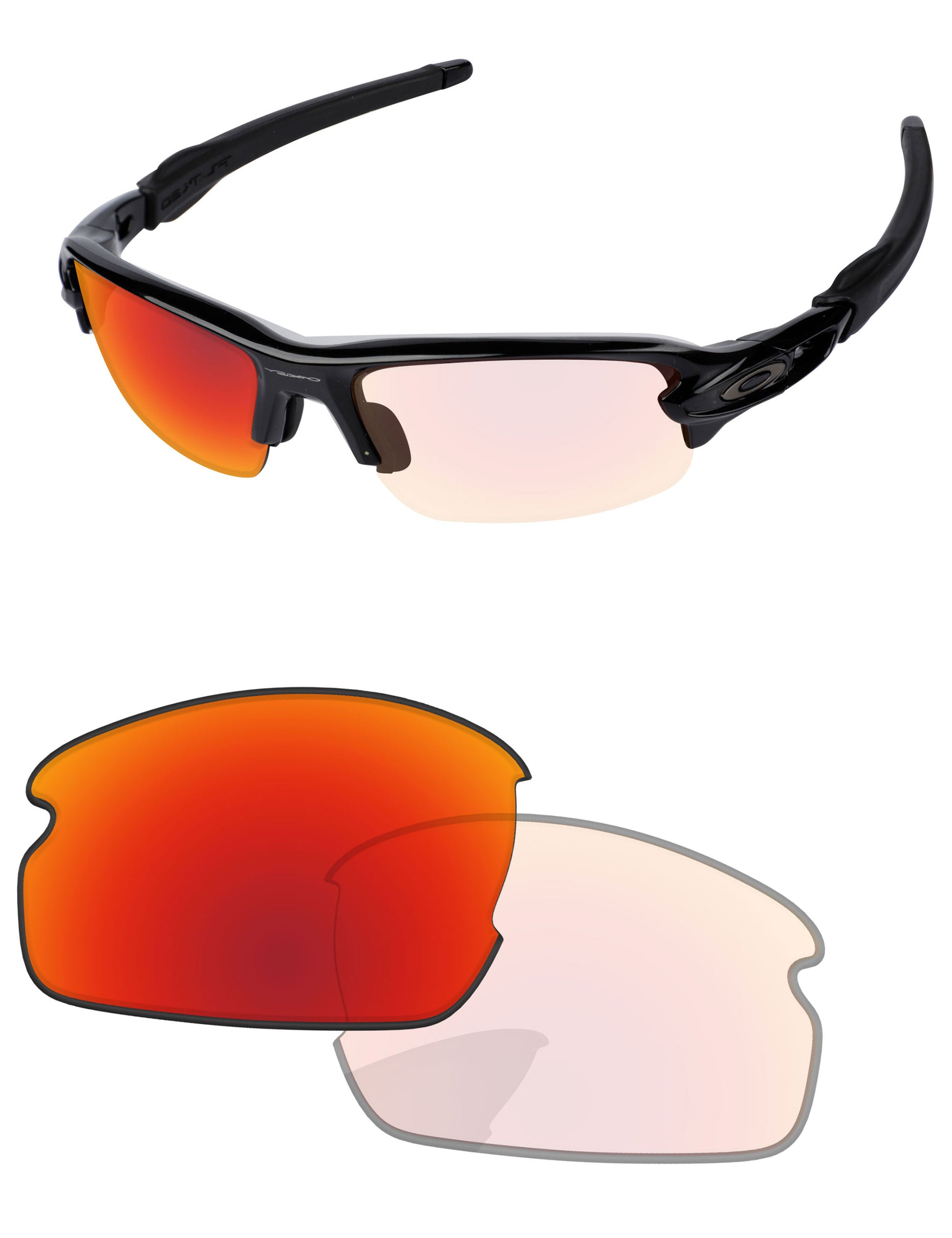 Eclipse Red Shield Photochromic-Pro+
