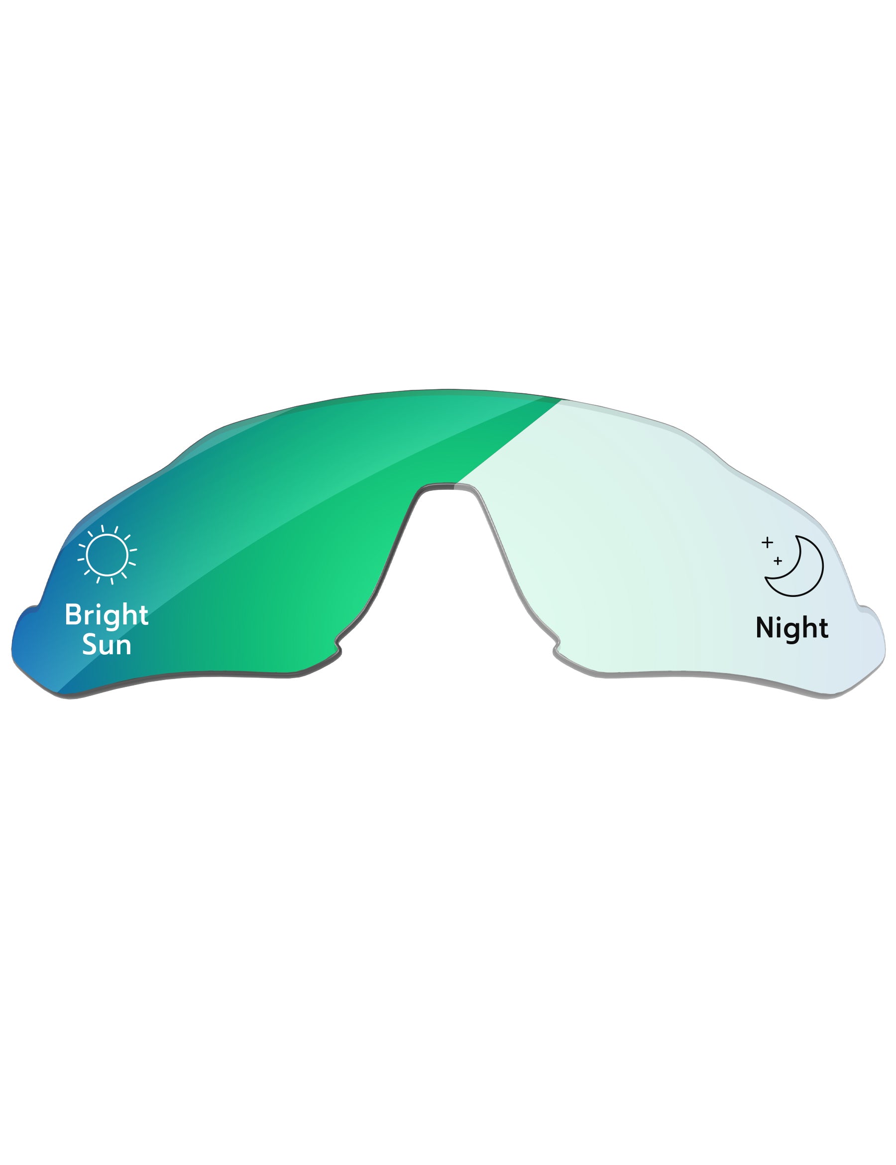 Eclipse Green Shield Photochromic-Pro+