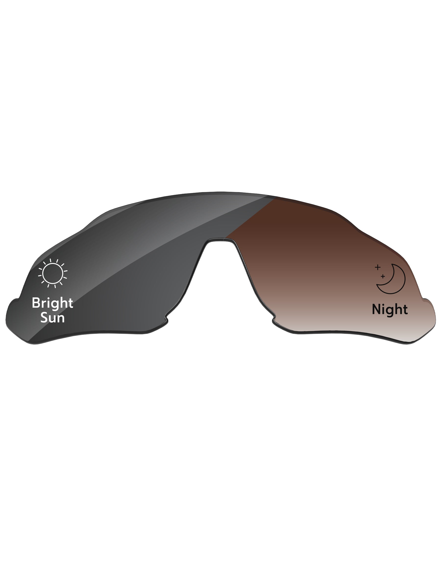 Brown Gradient Gray Photochromic-Standard
